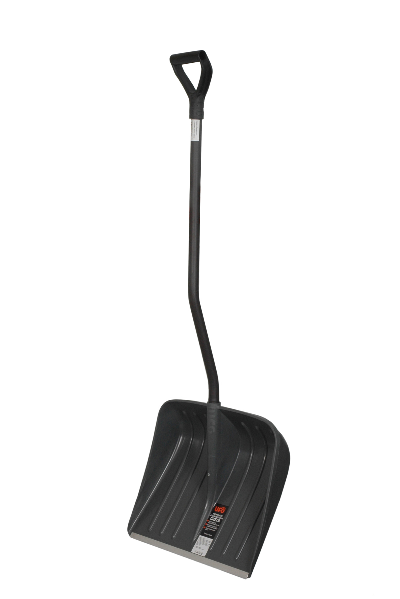 Изображение товара Лопата для уборки снега Ufo 49 см x 140 см полипропилен с черенком алюминий