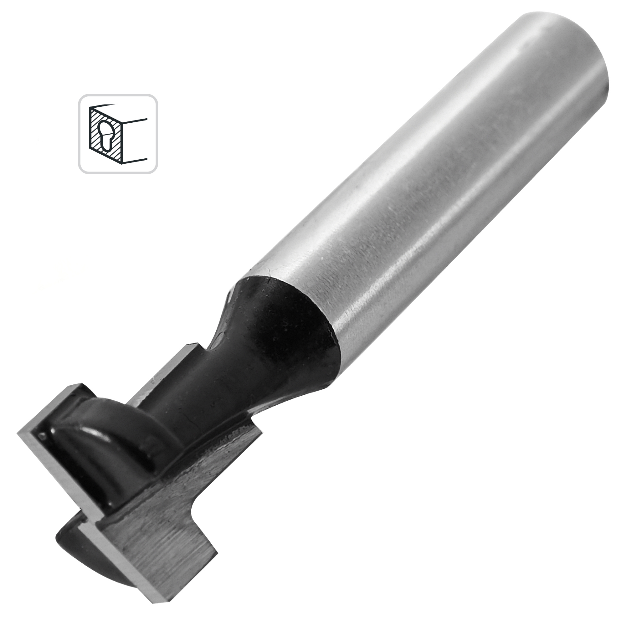 Изображение товара Фреза по дереву пазовая T-образная 1411600 12.7x13 мм хвостовик 8 мм