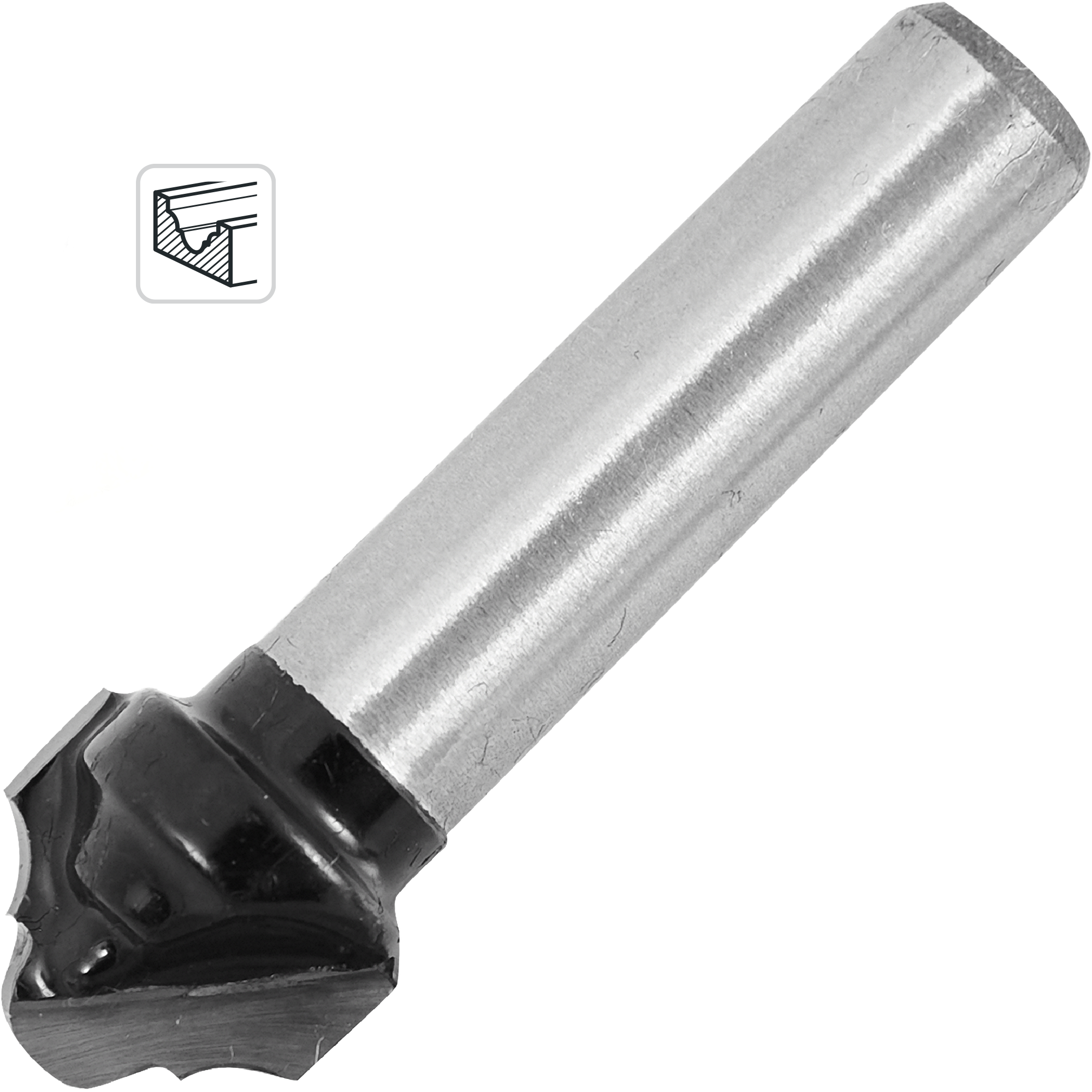 Изображение товара Фреза по дереву пазовая фасонная 1411701 12.7х9.5 мм