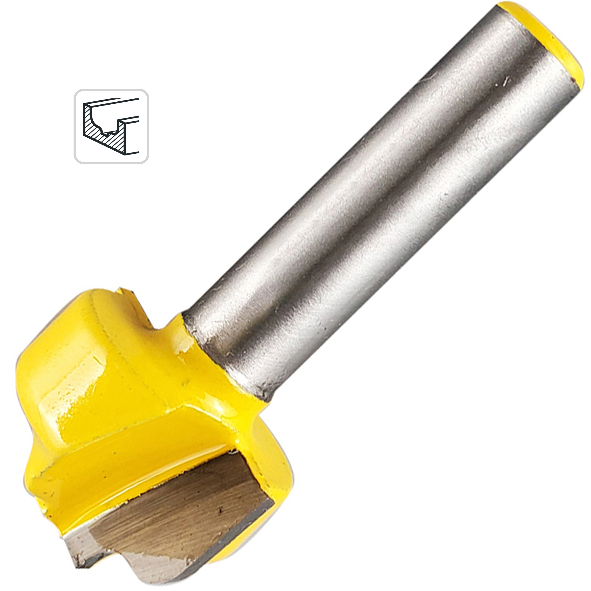 Изображение товара Фреза по дереву пазовая фасонная 553384 22x13 мм хвостовик 8 мм