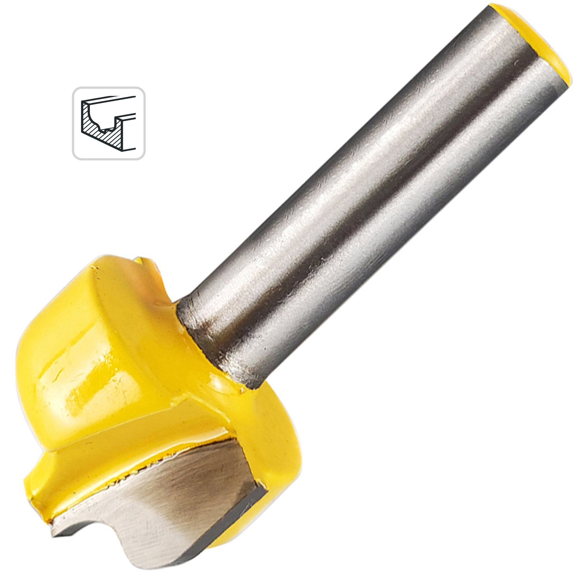 Изображение товара Фреза по дереву фасонная пазовая Vira 553383 8 мм хвостовик 23.8x16 мм