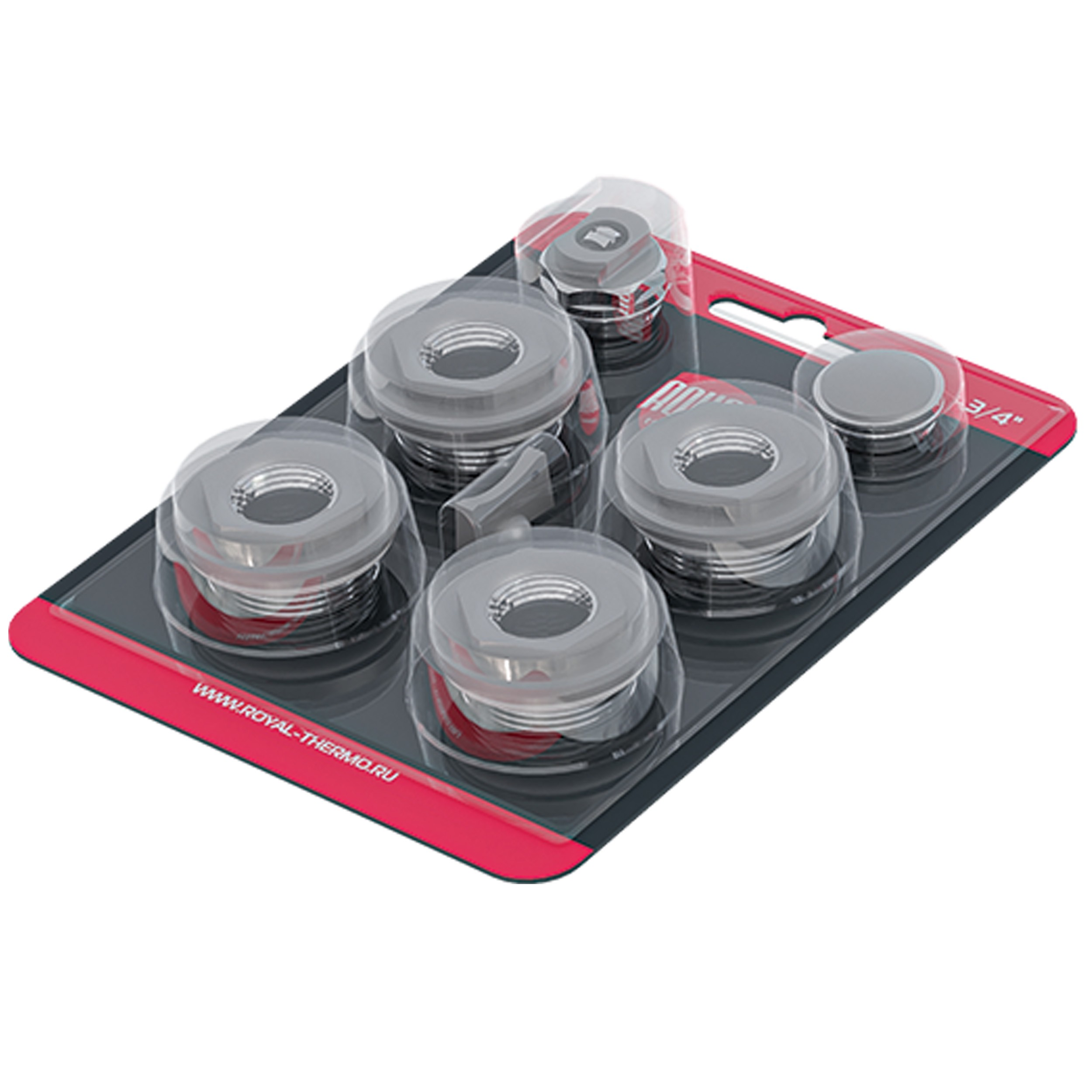 Изображение товара Монтажный комплект для радиаторов Royal Thermo 1/2 со стальными элементами