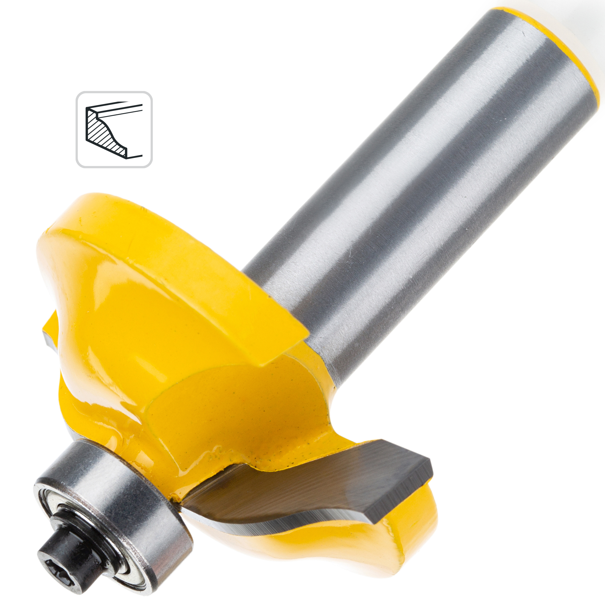 Изображение товара Фреза по дереву фигурейная горизонтальная 41x13 мм хвостовик 12 мм модель 553388