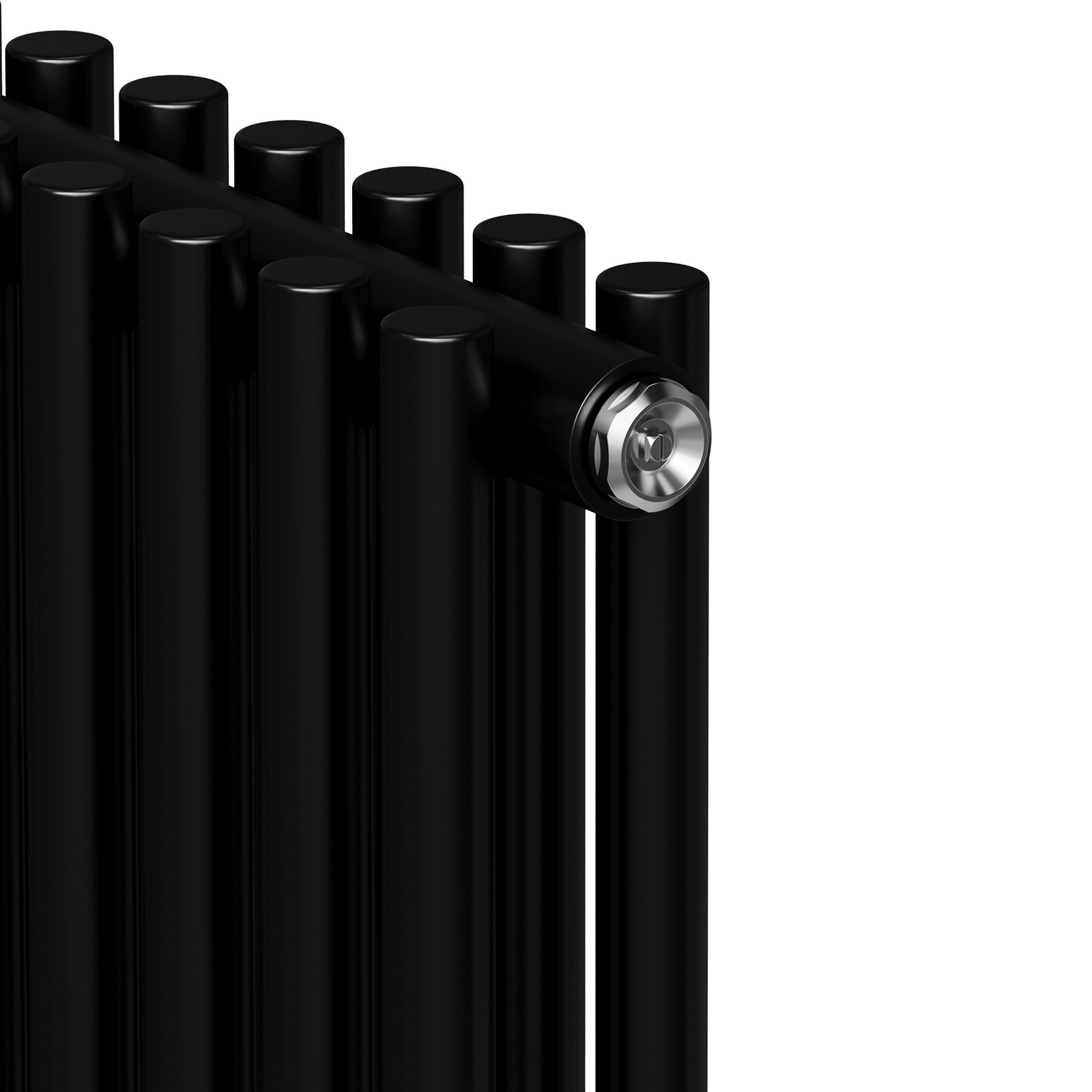 Изображение товара Радиатор трубчатый Royal Thermo Shift R22 1760/72 4 секции боковое подключение сталь черный с кронштейном