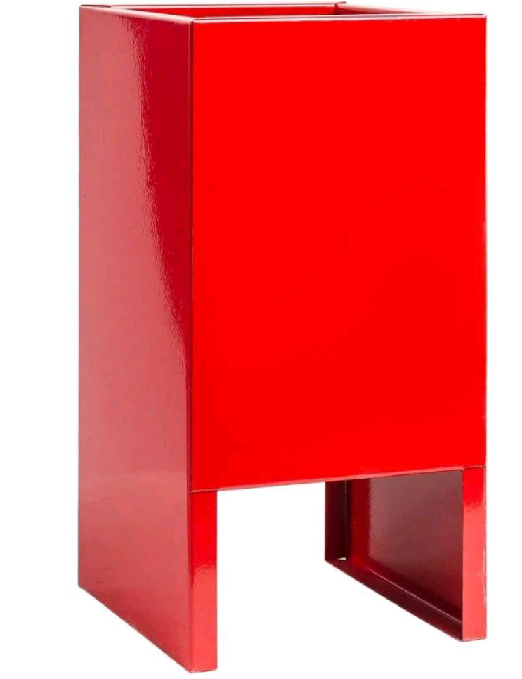 Подставка под огнетушитель напольная П-15 380x195x195 мм металл