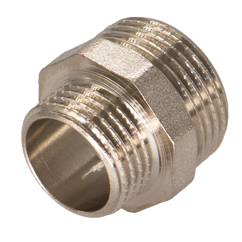 Изображение товара Ниппель переходной СТМ 2"x1 1/4" НР латунь CRRN0214