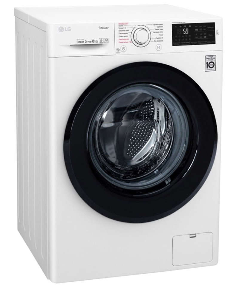 Изображение товара Стиральная машина Lg F4m5ts6w 60x85x56 см 8 кг цвет белый