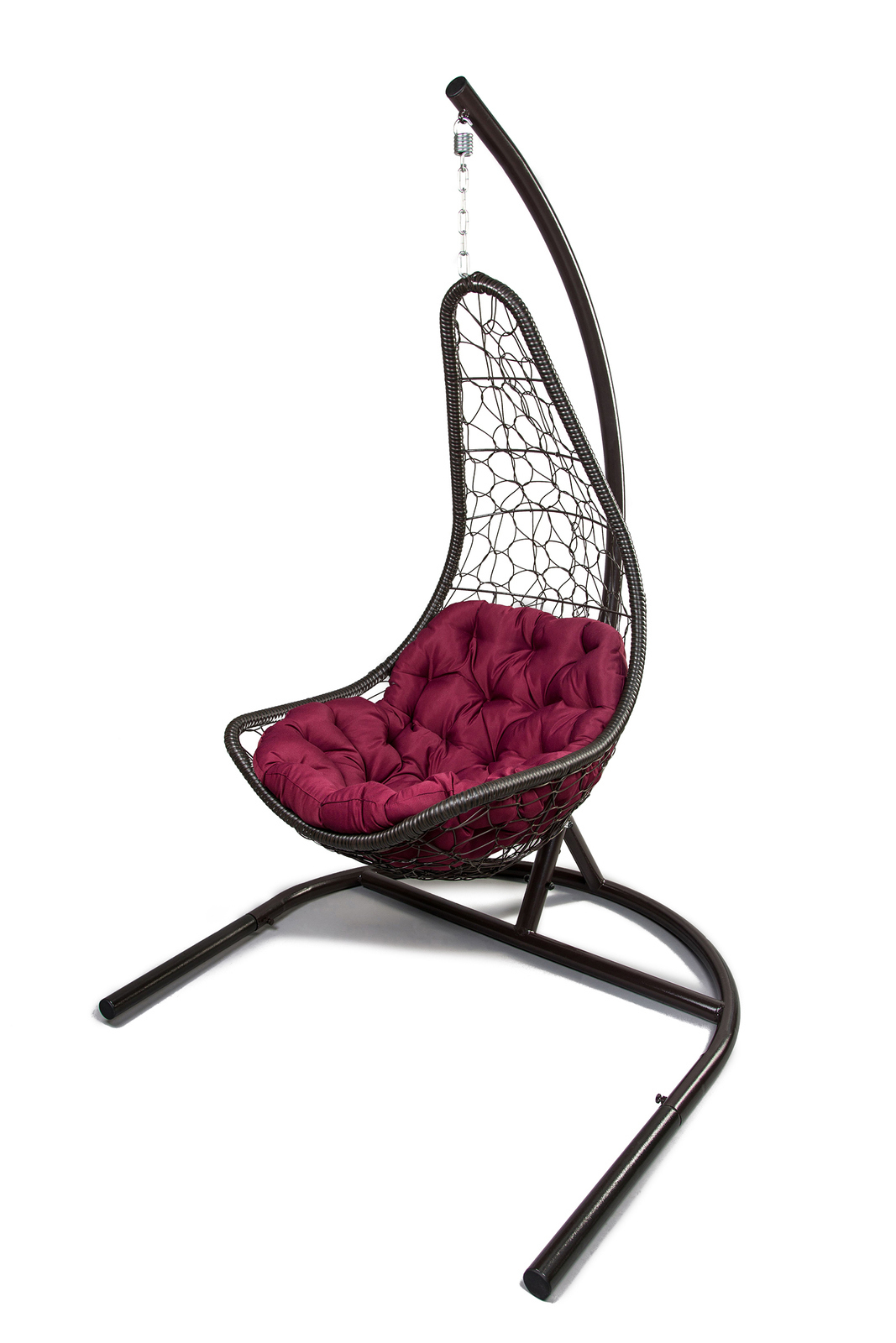 Изображение товара Кресло подвесное Greengard Руан 1-местное, до 180 кг, бордовый