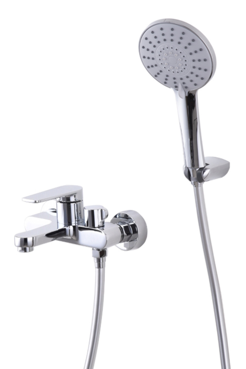 Изображение товара Смеситель D&K Bayern.Liszt DA1523201 с душевой лейкой, серый/серебристый Изображение товара Смеситель D&K Bayern.Liszt DA1523201 с душевой лейкой, серый/серебристый