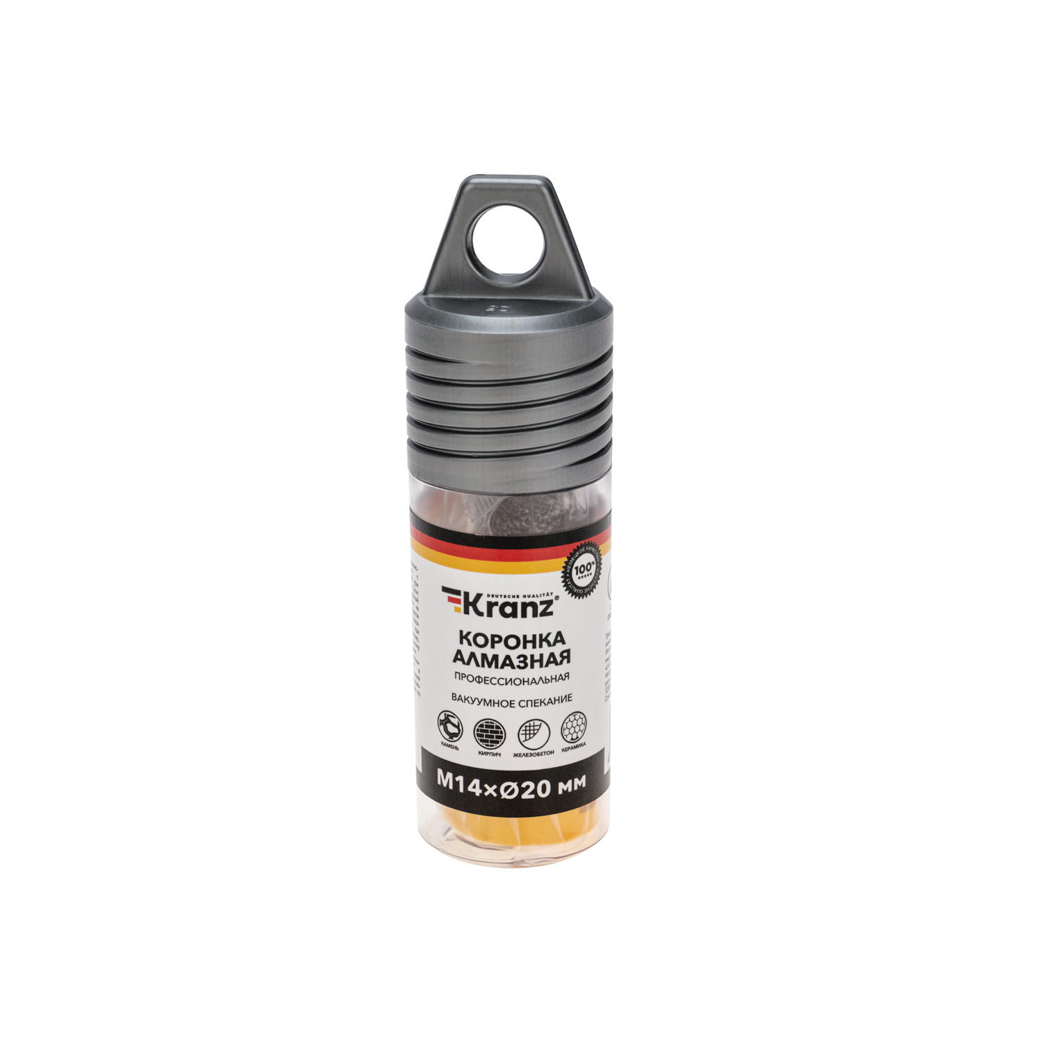 Коронка по железобетону Kranz KR-92-1010 20 мм ️ купить по цене 1038.24 ...