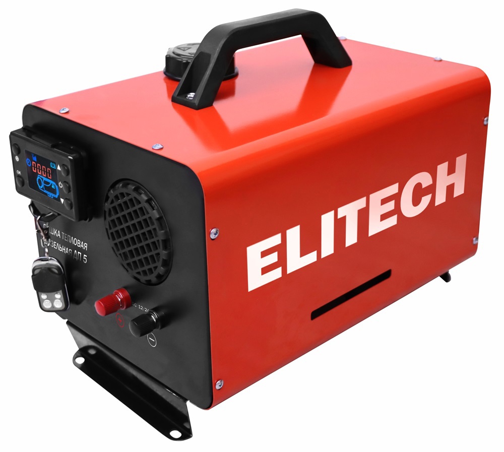 Изображение товара Дизельная тепловая пушка Elitech ДП 5 мощностью 5 кВт для обогрева