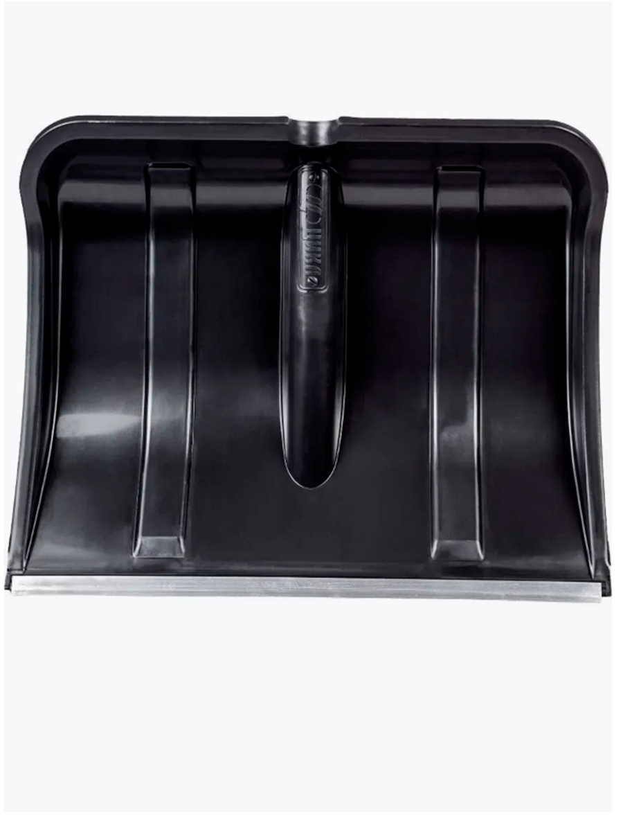 Изображение товара Лопата для уборки снега Богатырь 1137-00 50x40 см пластик алюминий без черенка