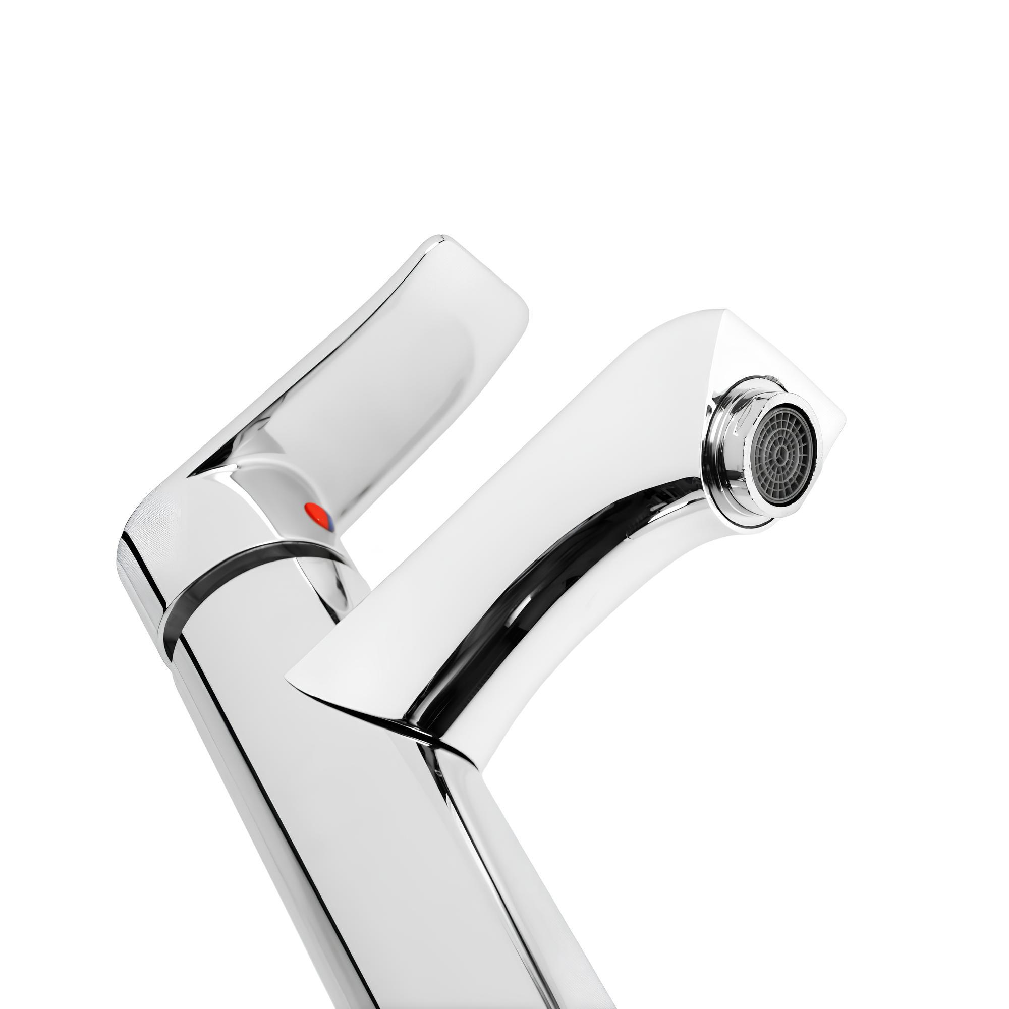 Изображение товара Смеситель для раковины Zein Z3716ABS однорычажный цвет хром