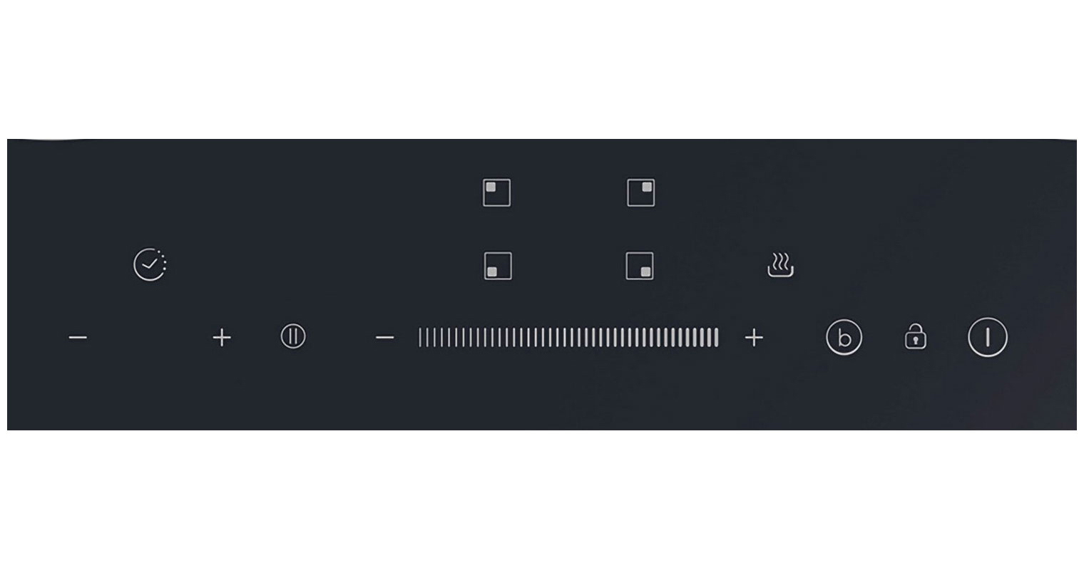 Изображение товара Электрическая варочная панель Candy CIS642SCTT 4 индукционные конфорки черная 59 см