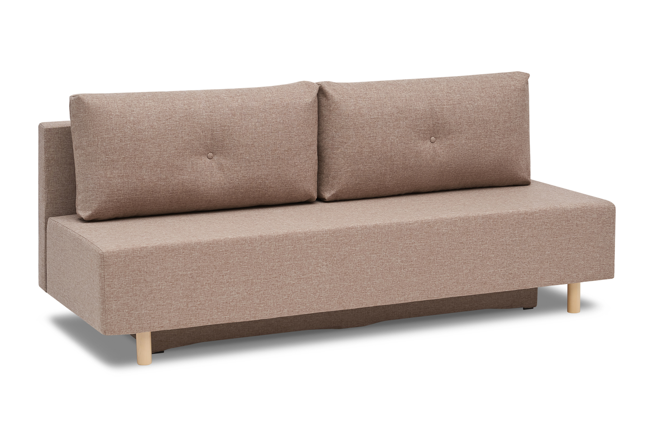 Изображение товара Диван прямой Нонтон Евро 08-167708 195x78x80 см рогожка цвет бежевый