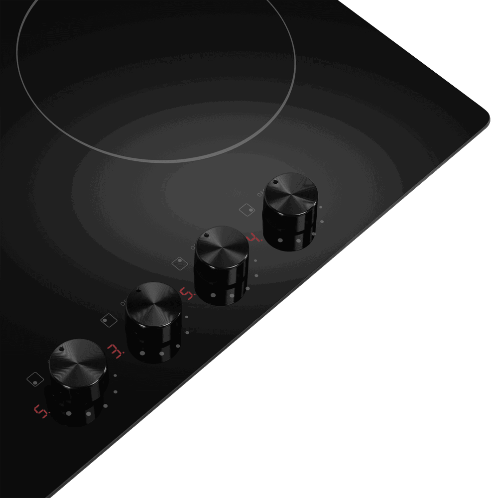 Изображение товара Электрическая варочная панель Maunfeld CVCE594MBK2 4 конфорки 59 см черная