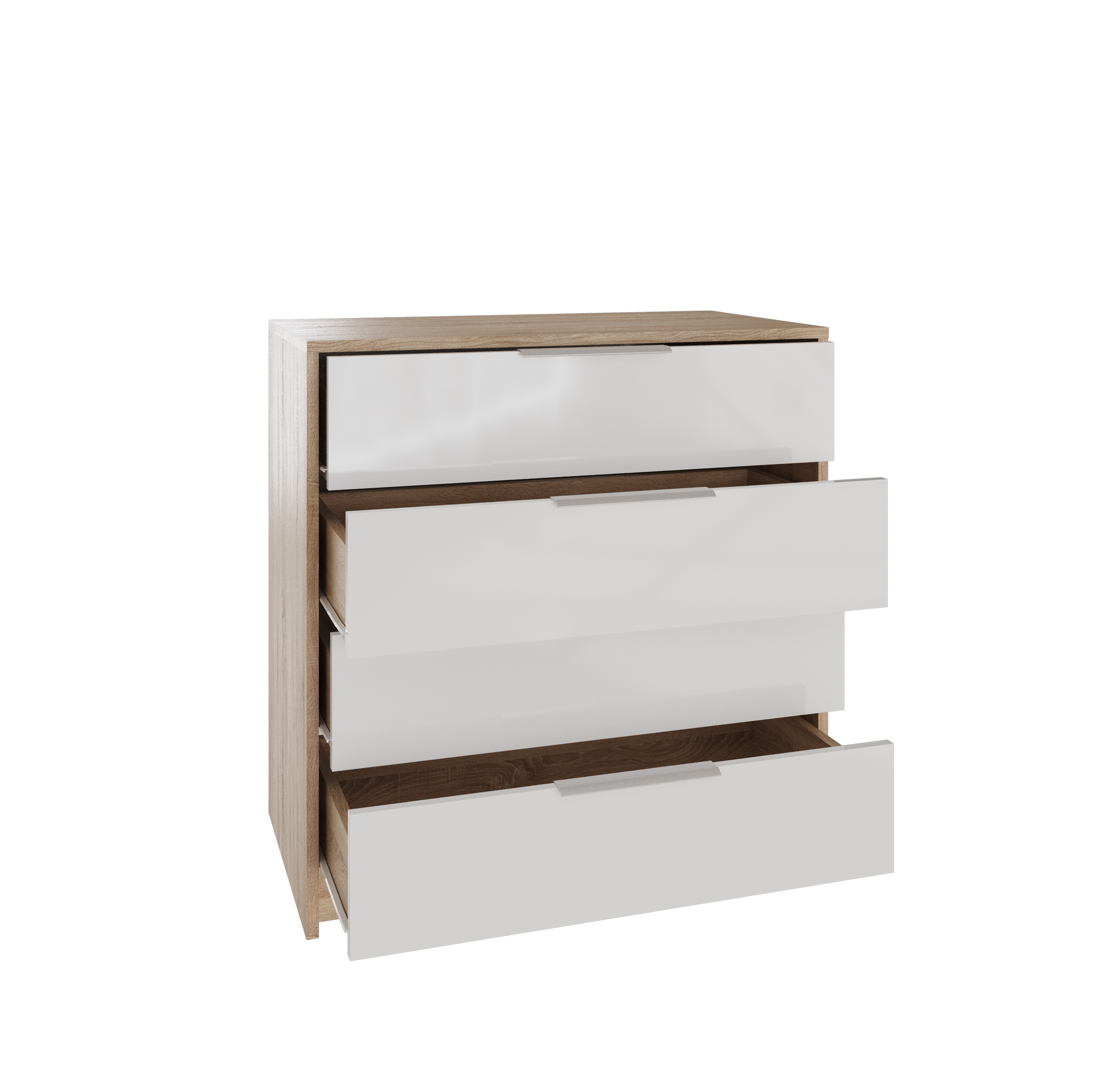 Изображение товара Комод Атмосфера Нордик с 4 ящиками 77x44.5x79 см