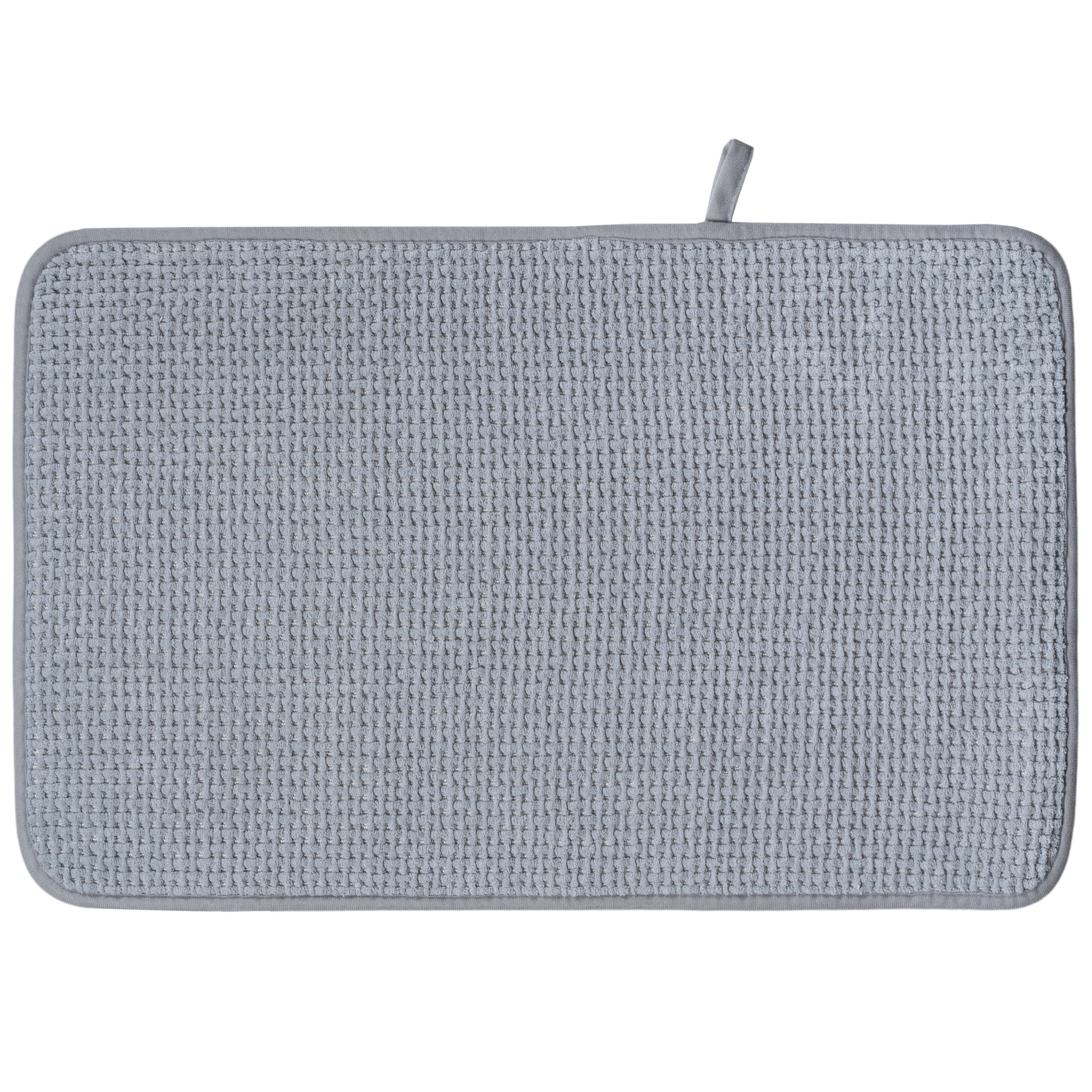 Изображение товара Коврик для ванной Swensa Slot 50x80 см серый противоскользящий