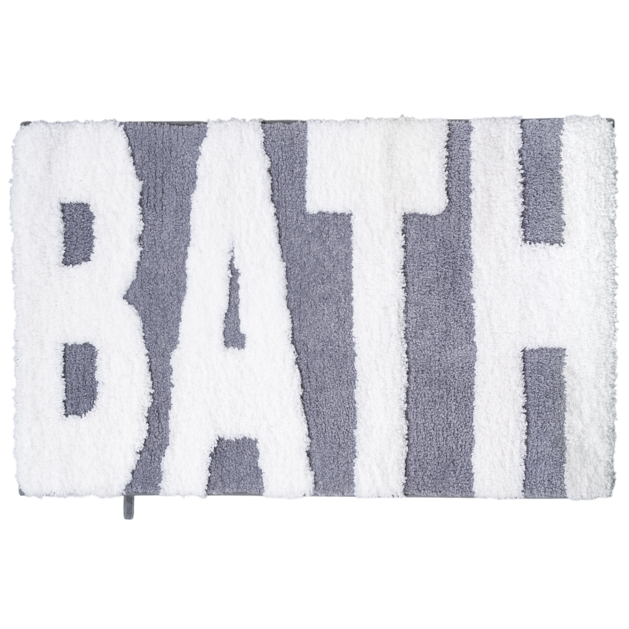 Изображение товара Коврик для ванной Swensa Bath 50x80 см серо-белый противоскользящий