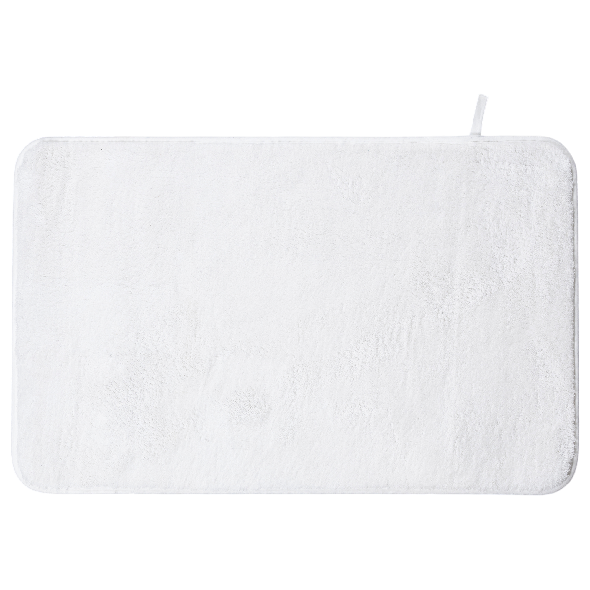 Изображение товара Коврик для ванной Swensa Ping 50x80 см белый противоскользящий