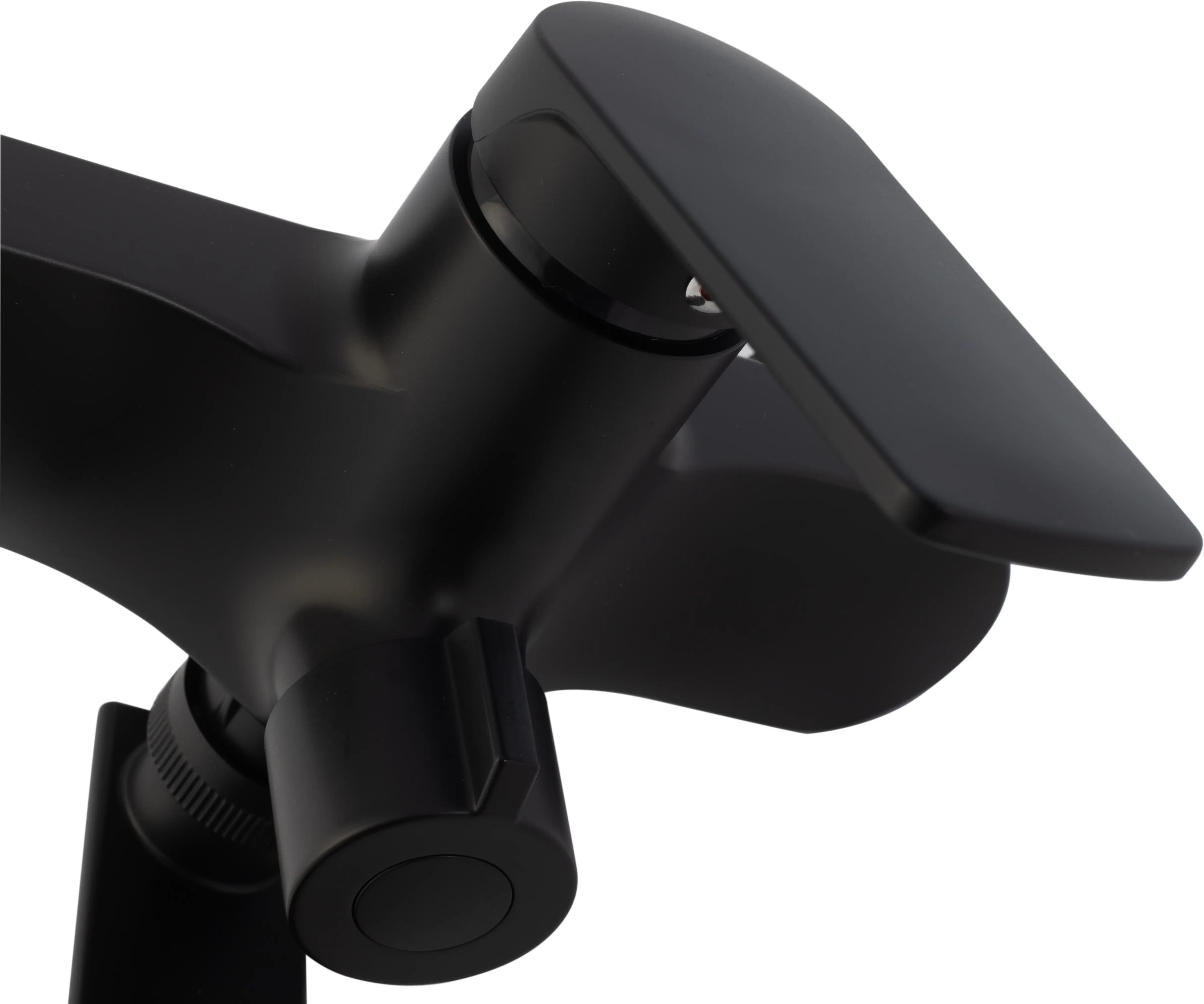 Смеситель для ванны Aqua-Rivus Учар AR-2021e-b однорычажный универсальный цвет черный матовый - 2
