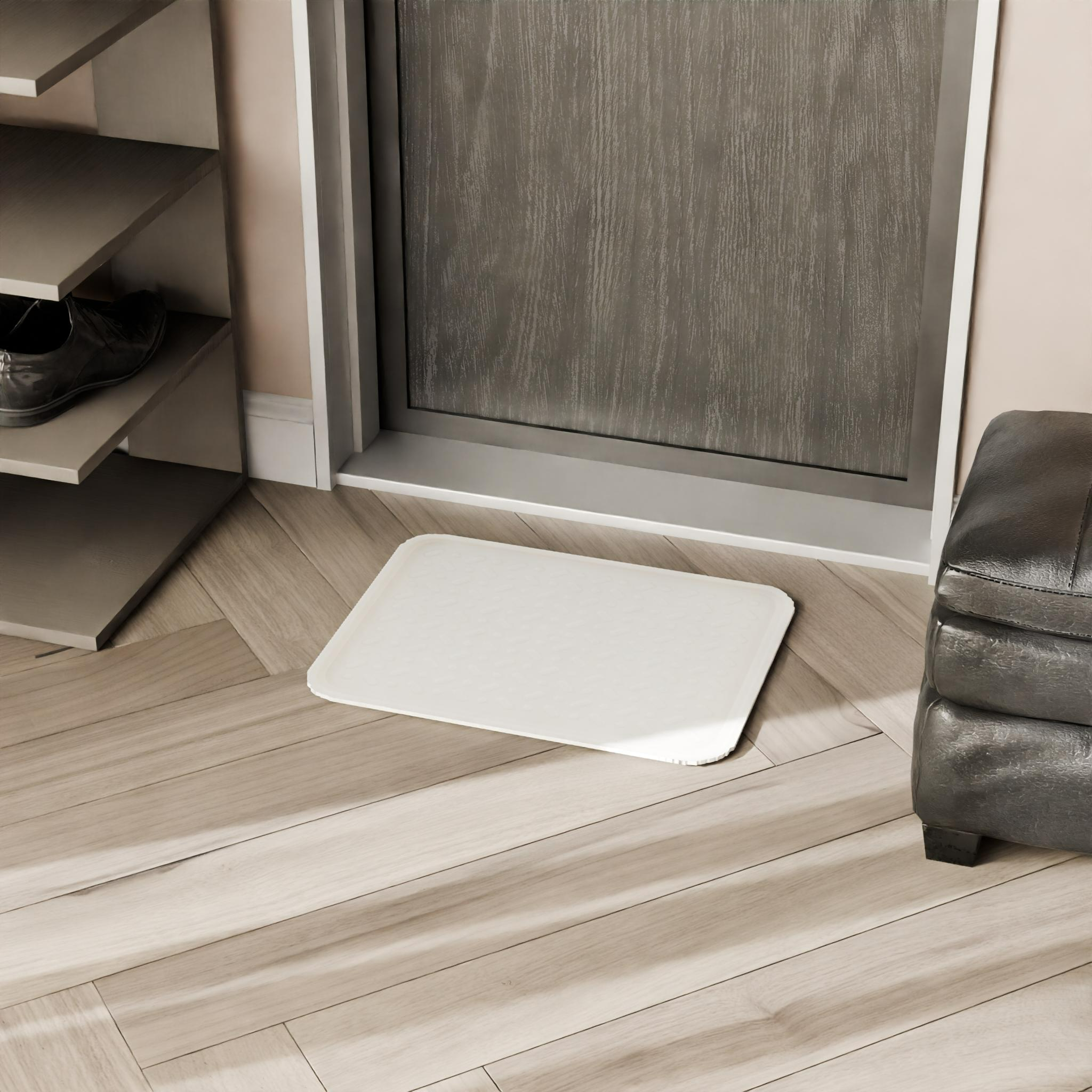 Изображение товара Лоток для обуви 48x37 см из полипропилена бежевый