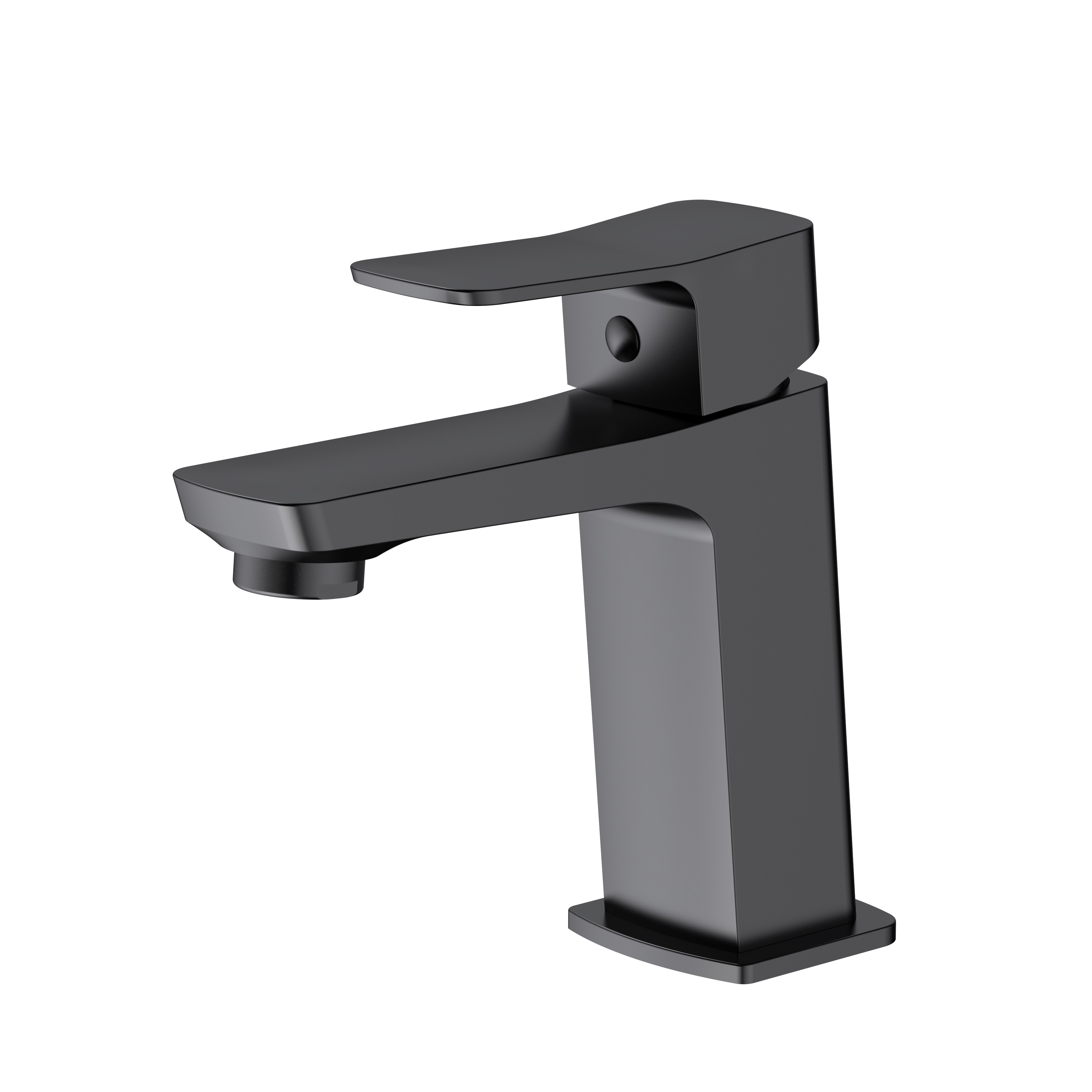 Изображение товара Смеситель для раковины Iddis Brent однорычажный черный матовый Китай