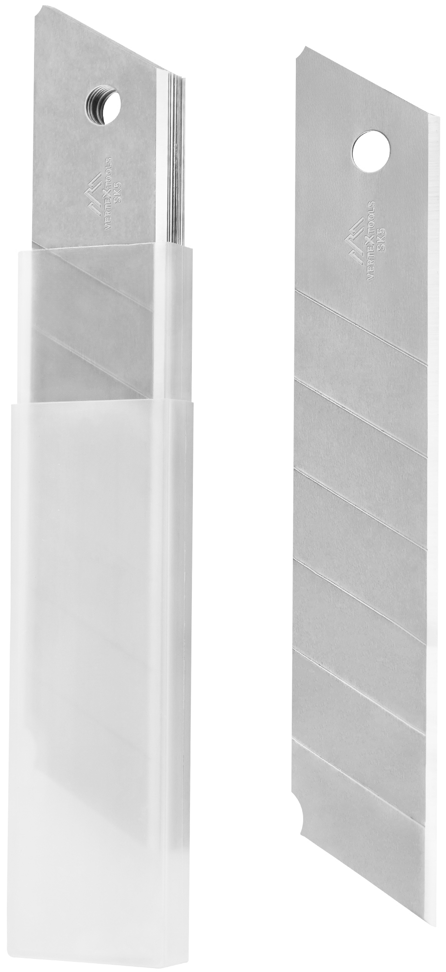 Лезвие сменное для строительного ножа Vertextools 0030-5-25 25 мм, 10 ...