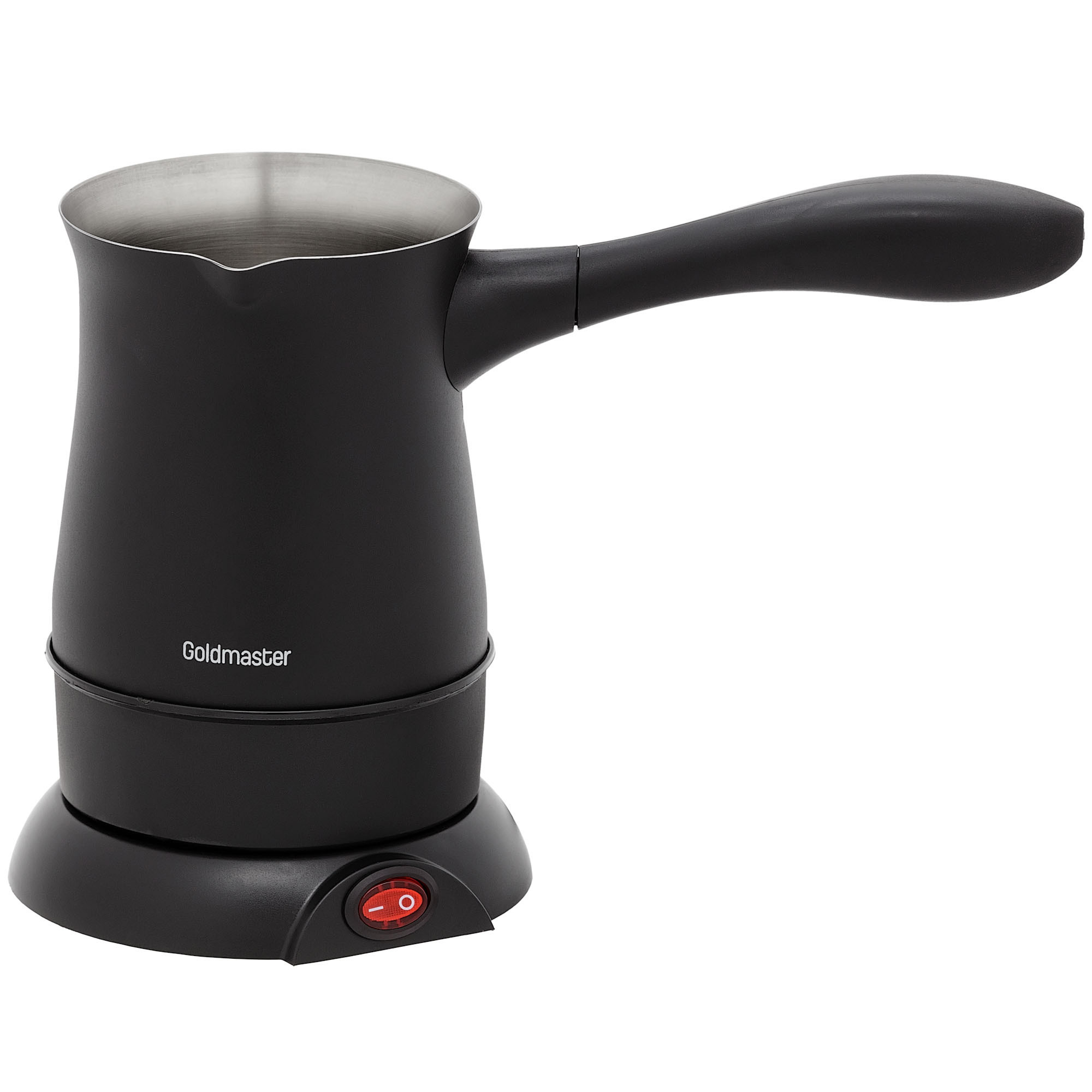 Изображение товара Электрическая турка Goldmaster Krona GM-7315S 0.32 л нержавеющая сталь черная