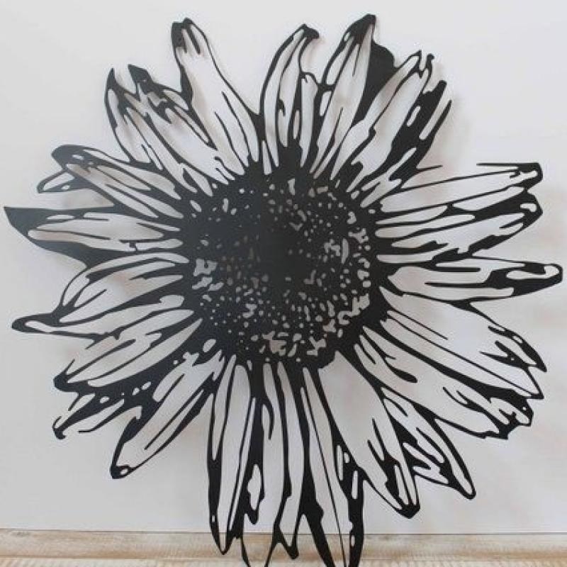 Изображение товара Панно Стимулдизайн Цветок Сд38 сталь, 40x40 см