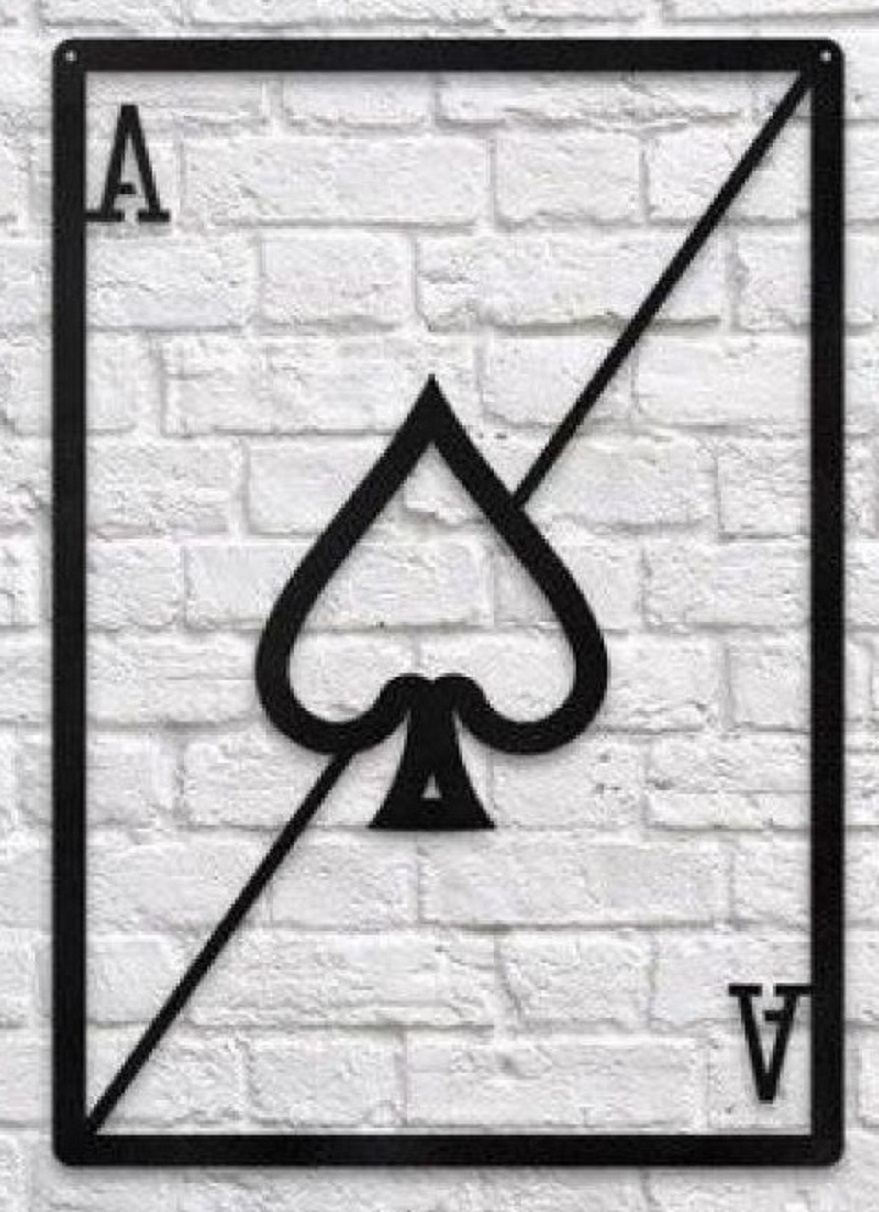 Изображение товара Панно Стимулдизайн Карты Сд34 сталь, 40x72 см