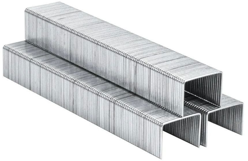 Изображение товара Скобы Finland тип 53 12 мм 1000 шт надежный расходный материал для строительных работ