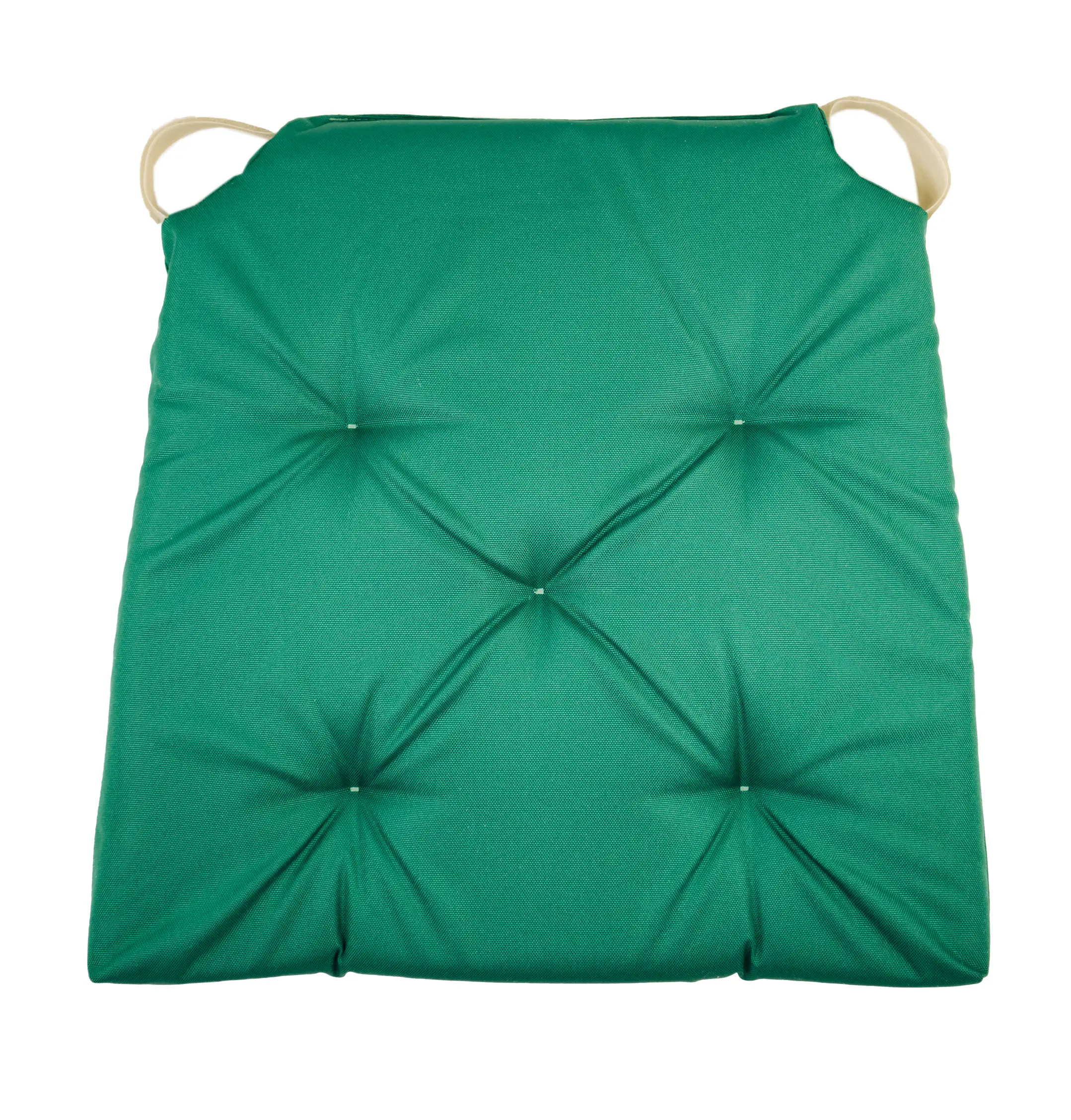 Подушка для стула Linen Way 40/35x40 см цвет зеленый