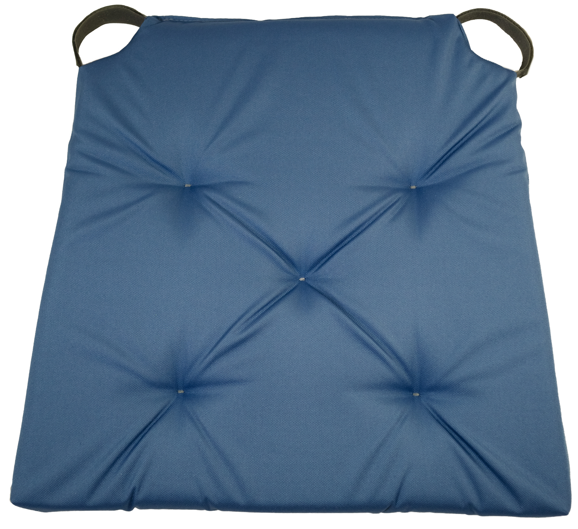 Подушка для стула Linen Way 40/35x40 см цвет серо-синий