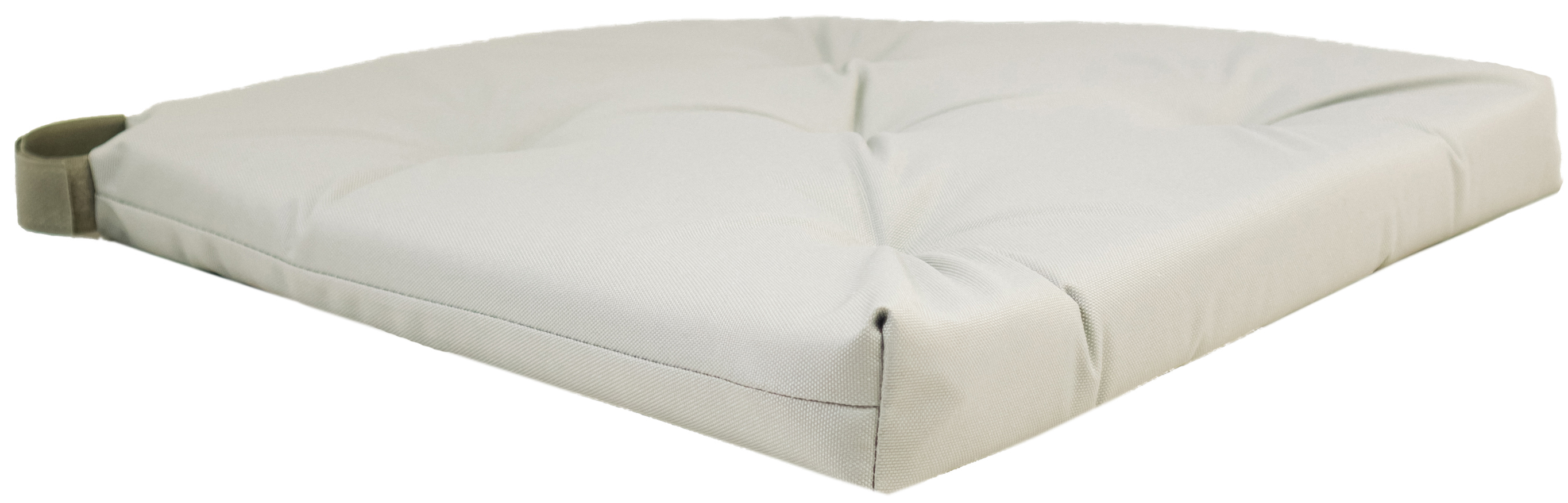 Подушка для стула Linen Way 40/35x40 см цвет светло-серый - 1