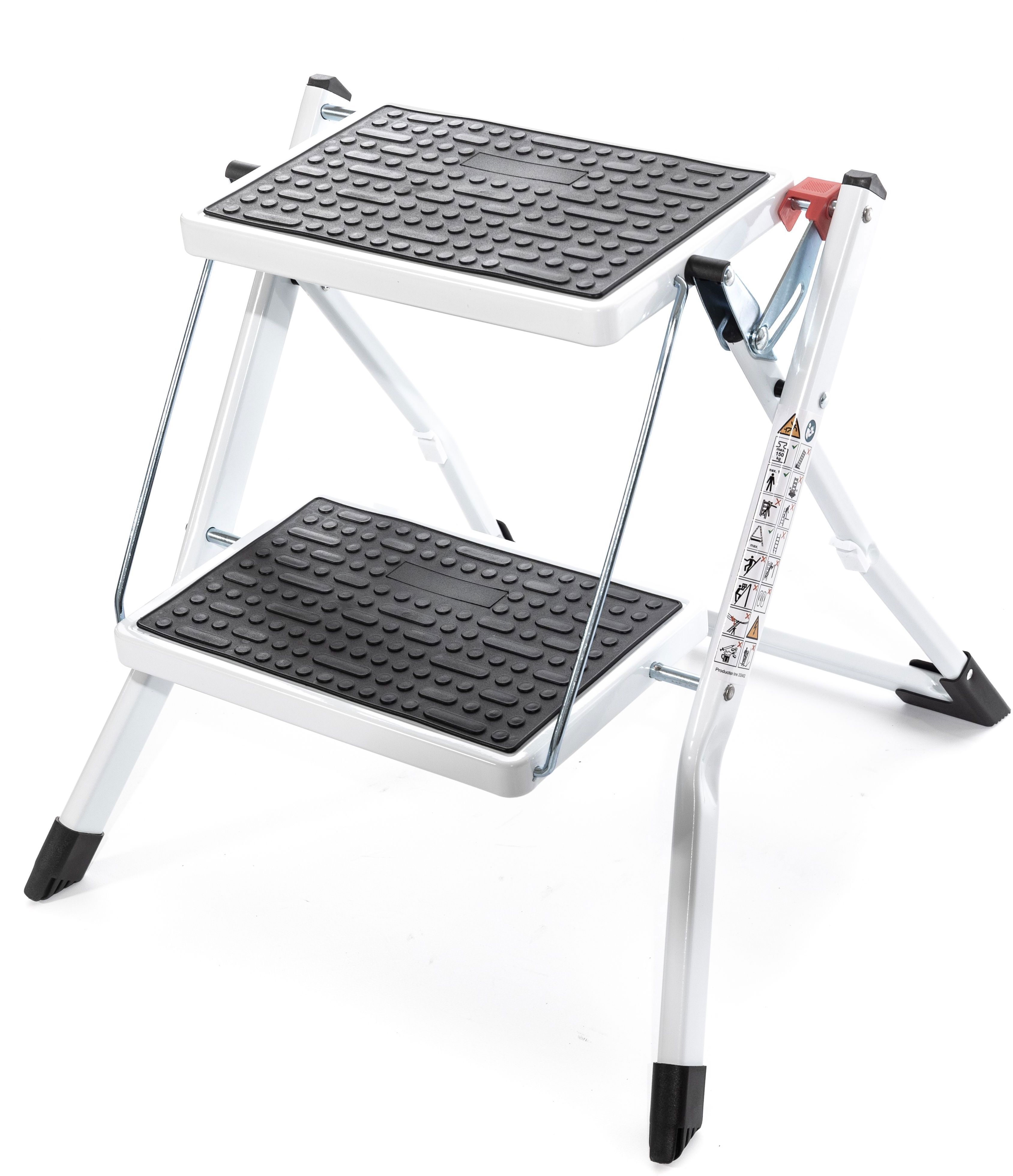 Изображение товара Стремянка стальная Zalger mini 2 ступени грузоподъемность 150 кг