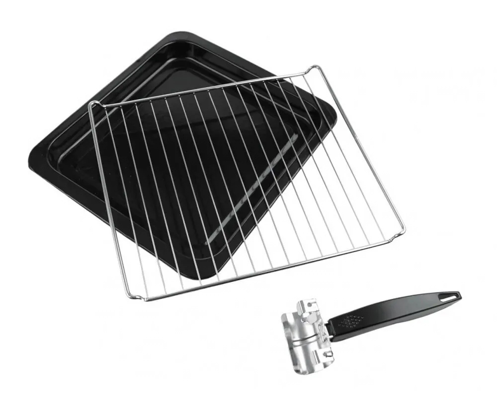 Изображение товара Электропечь 1050 Вт Rommelsbacher 193025 43x28x33.5 см цвет нержавеющая сталь