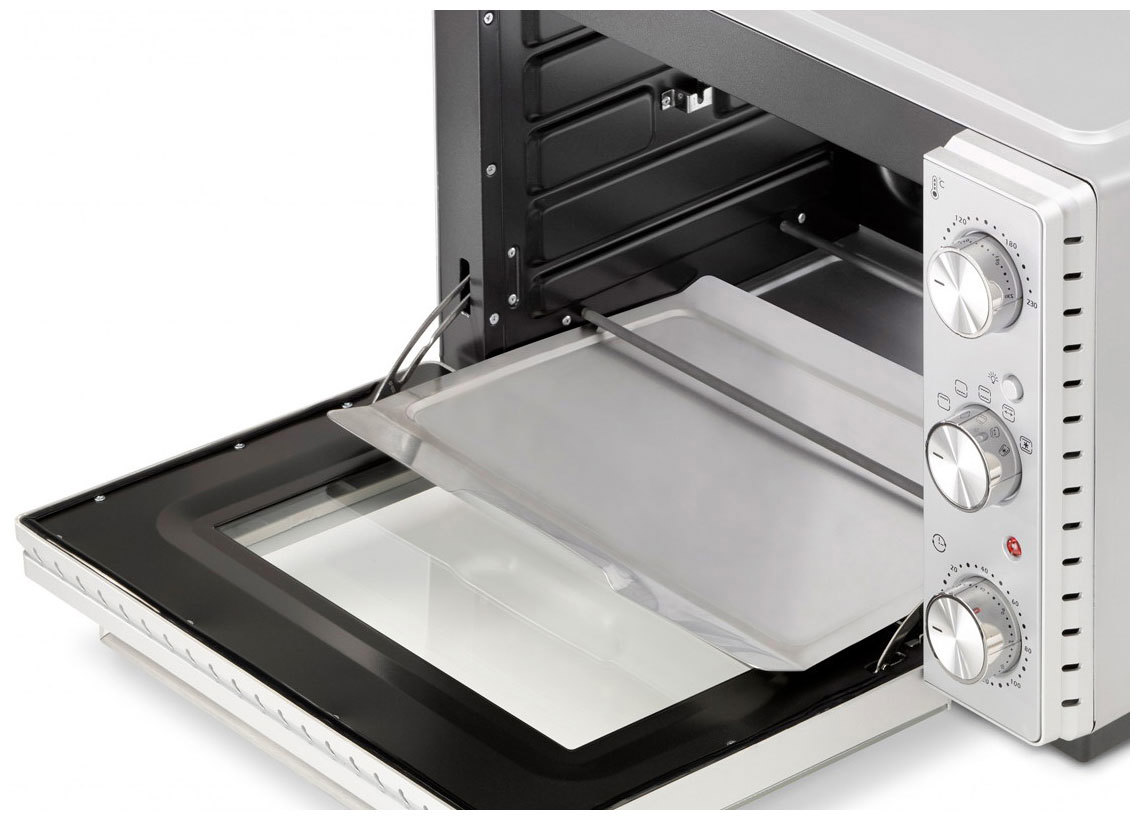 Изображение товара Электропечь 1850 Вт Caso 417305 54x34.5x47 см цвет серебристый