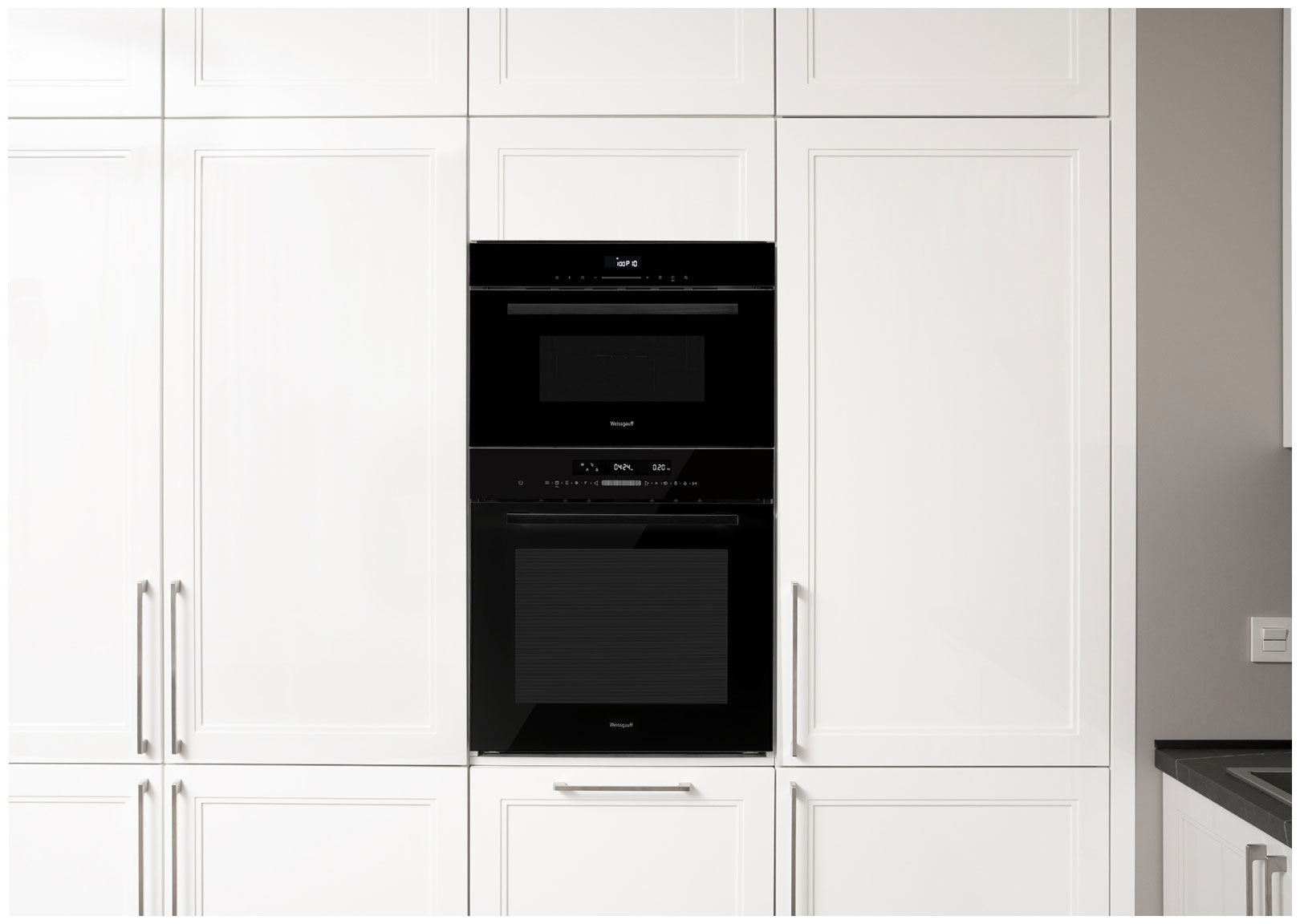 Изображение товара Встраиваемая микроволновая печь Weissgauff BMWO-341 DB Black Edition 565178 34 л 59.5x38.2x49.2 см цвет черный