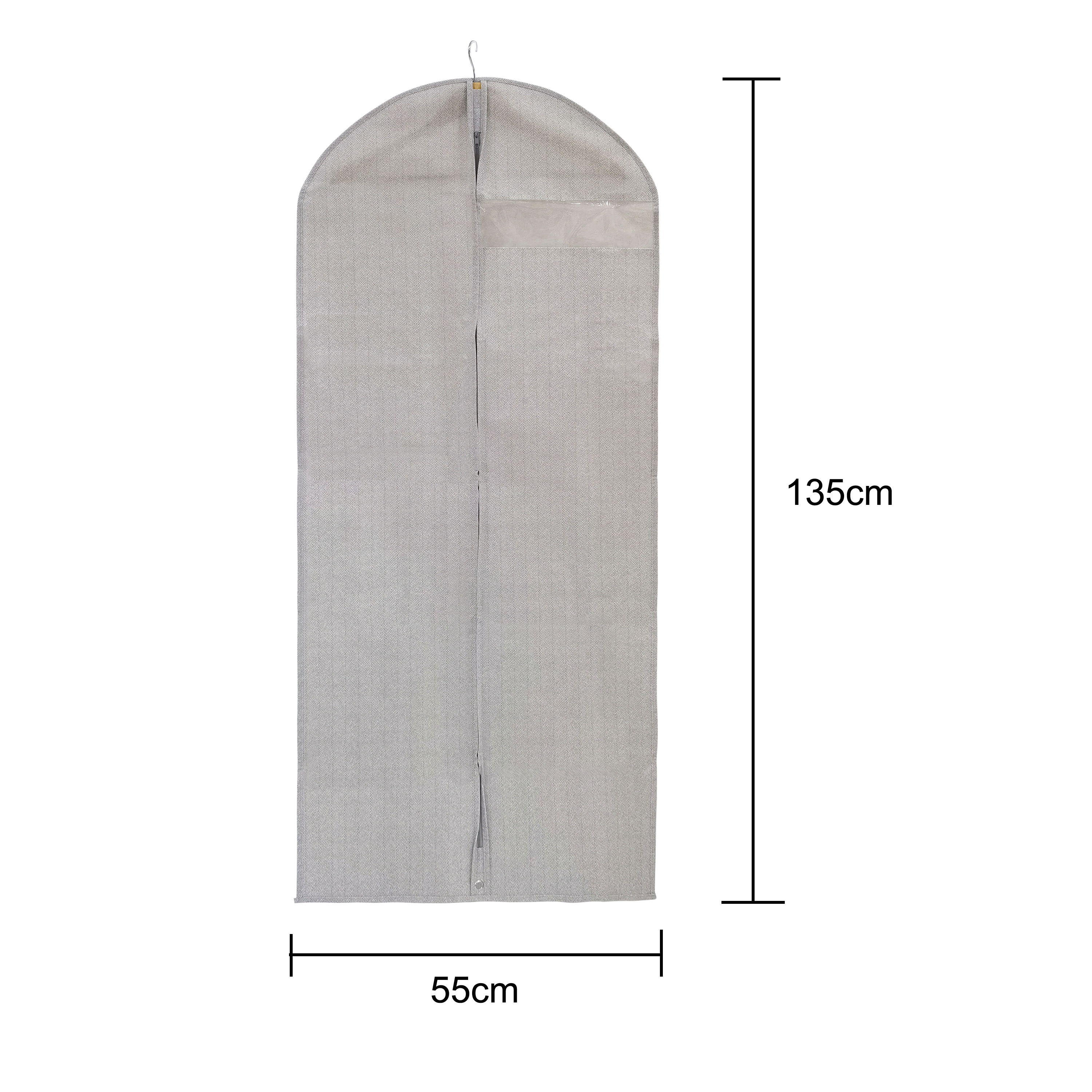 Изображение товара Чехол для одежды KONSENSA 55x135 см нетканый материал цвет разноцветный