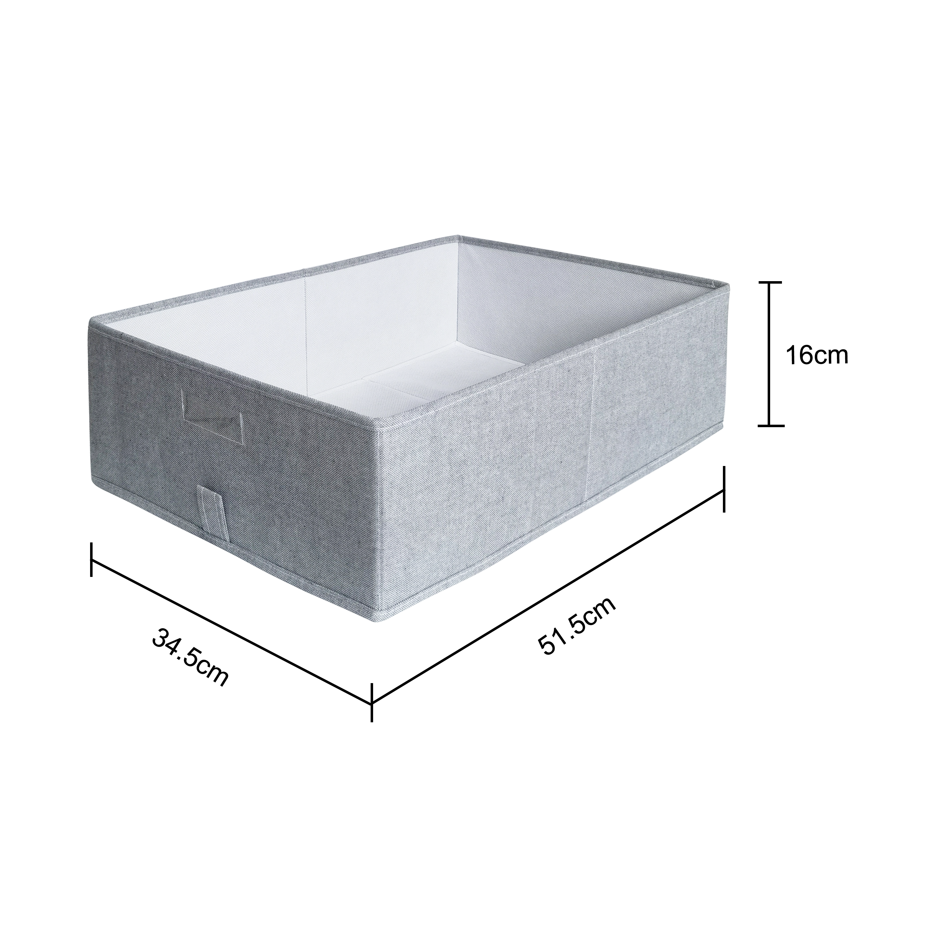 Изображение товара Короб-органайзер для шкафа Лион 34.5x51.5x16 KONSENSA универсальное хранение