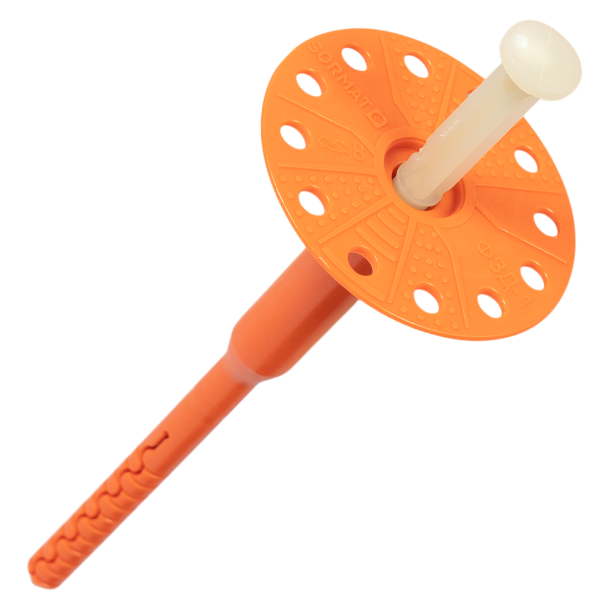 Изображение товара Дюбель для теплоизоляции Sormat  гвоздь с термоголовкой 8x135 мм 30 шт.