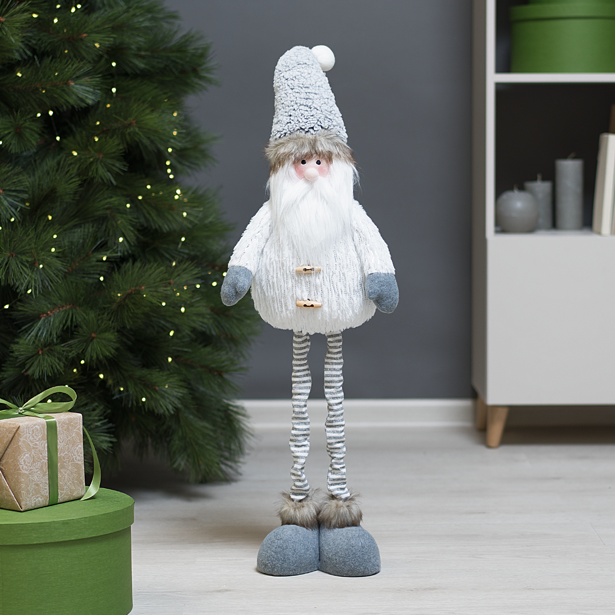 Изображение товара Декоративная фигура Санта Рождественский 42x24 см