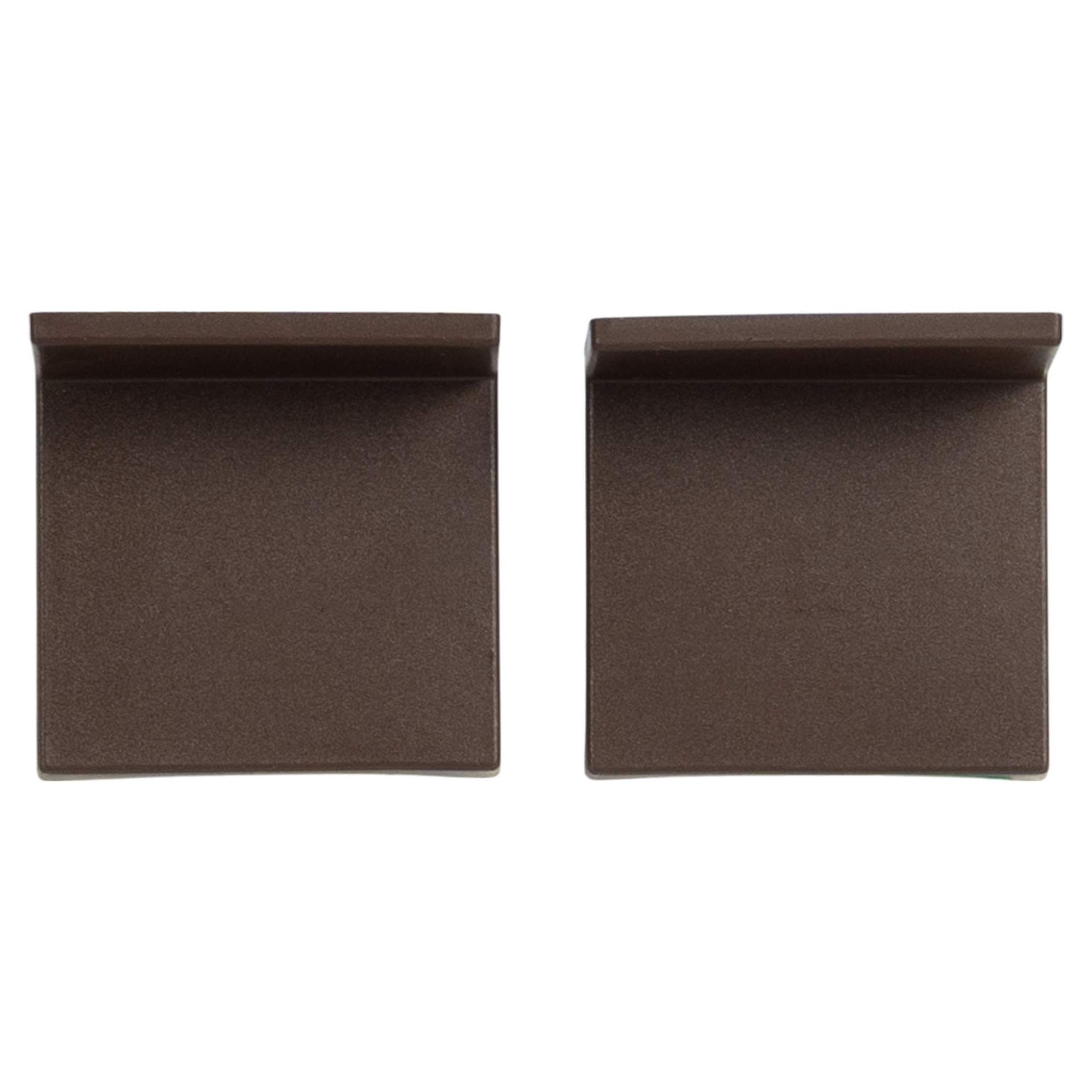 Навес мебельный 45x50 мм сталь/пластик цвет венге 2 шт.