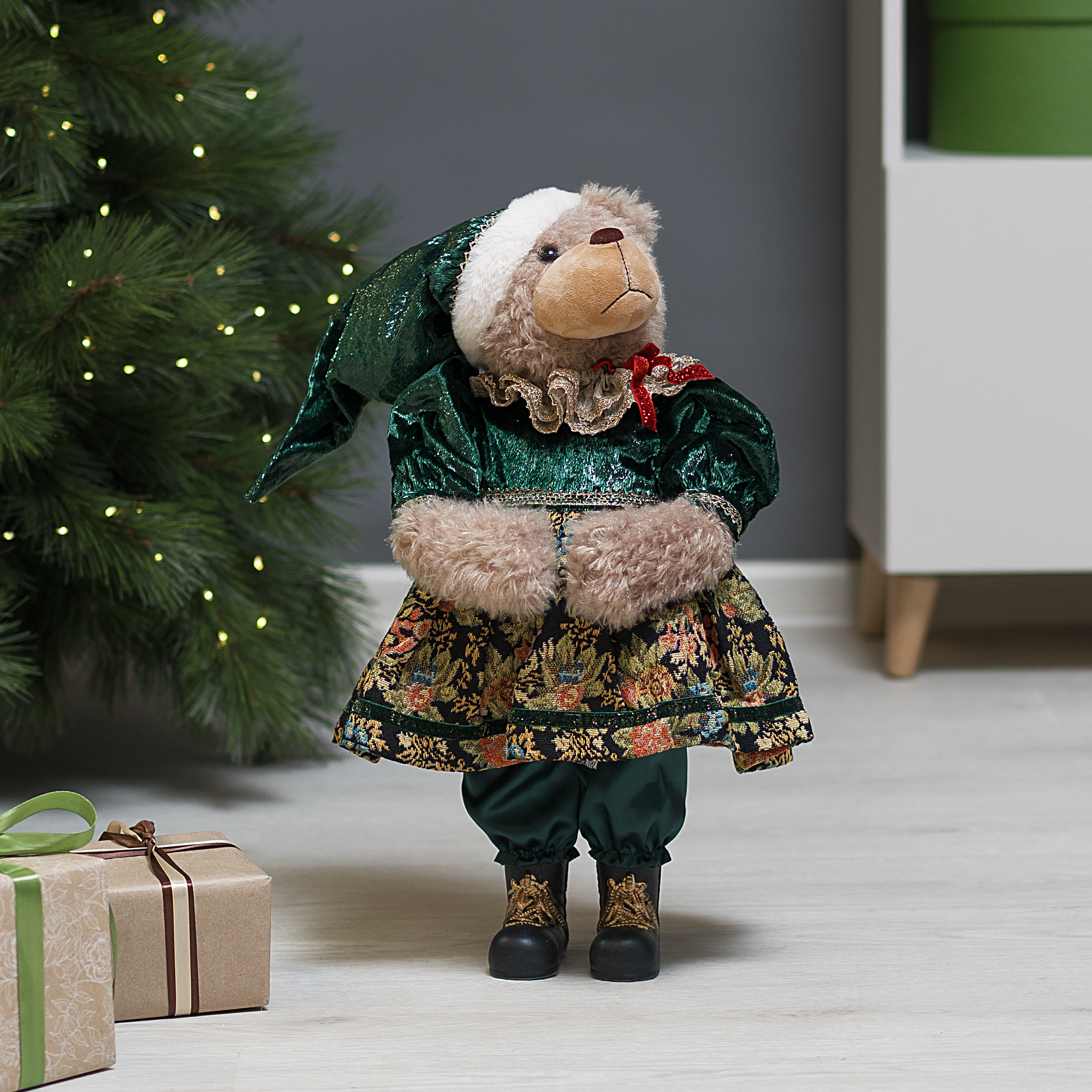 Изображение товара Декоративная фигура Медведица 20x25 см для интерьера и подарков