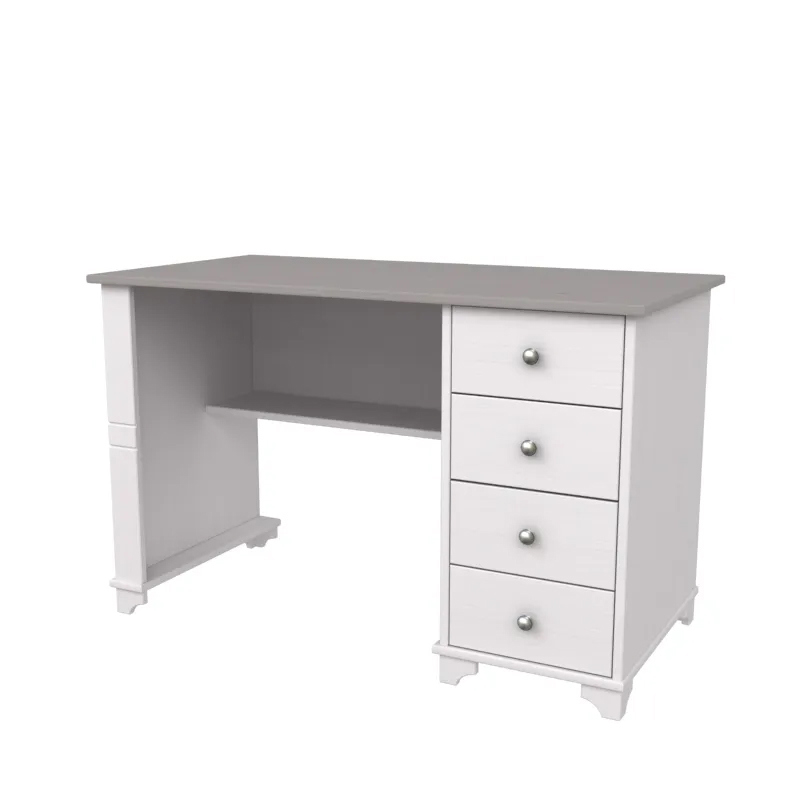 Изображение товара Стол письменный из массива сосны 119x75 см с ящиками