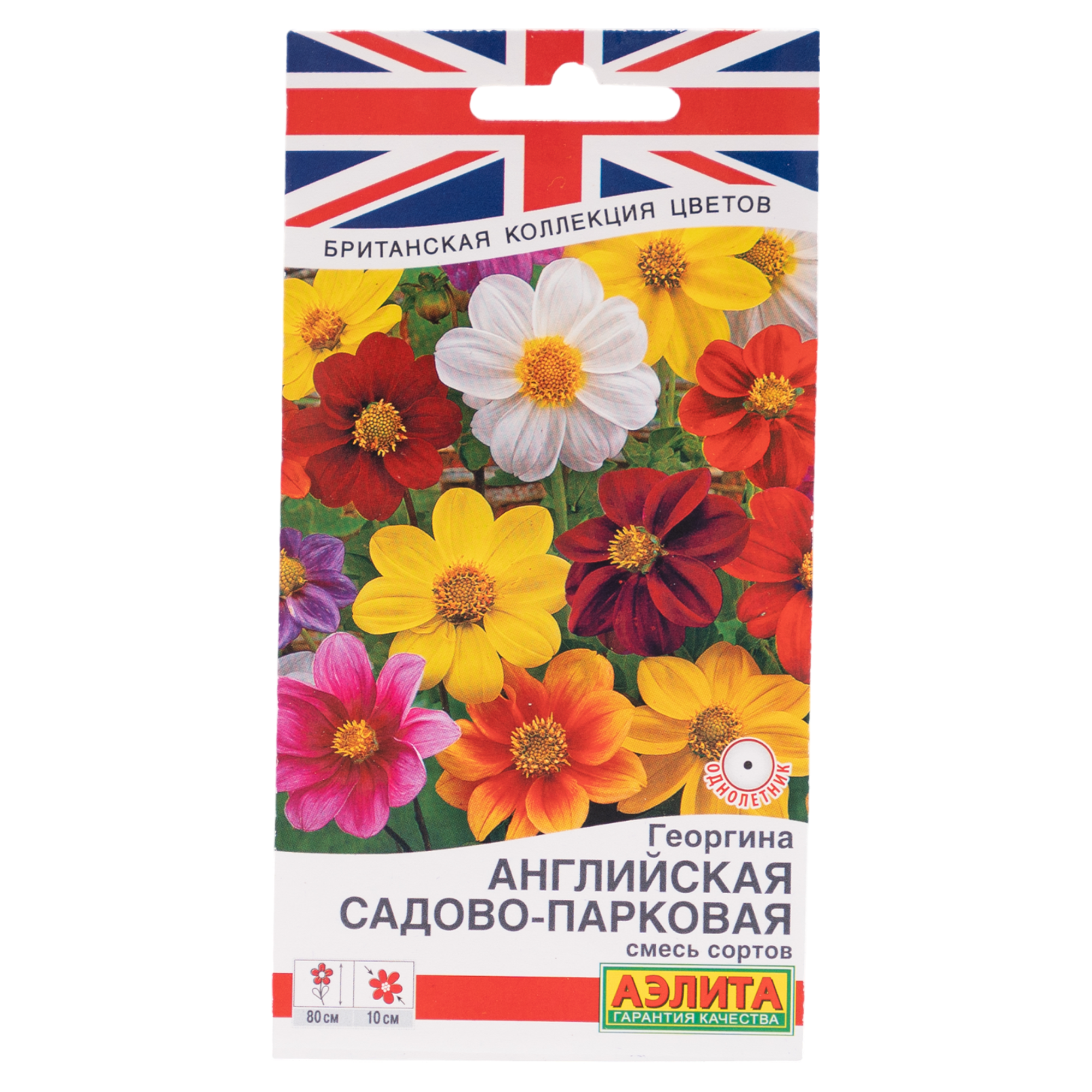 Изображение товара Семена цветов Аэлита георгина садово-парковая Английская
