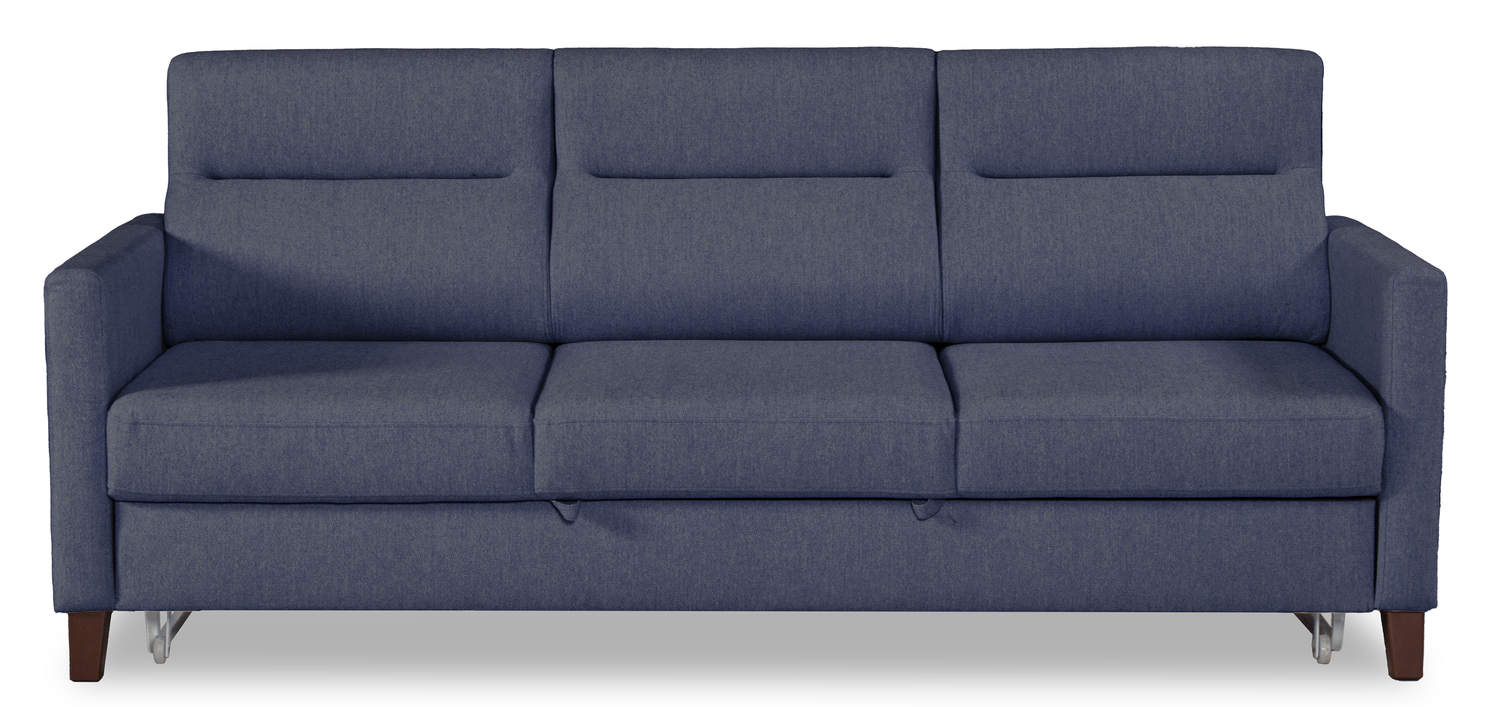 Изображение товара Диван раскладной Acm Марсель 223x99x90 см рогожка цвет синий