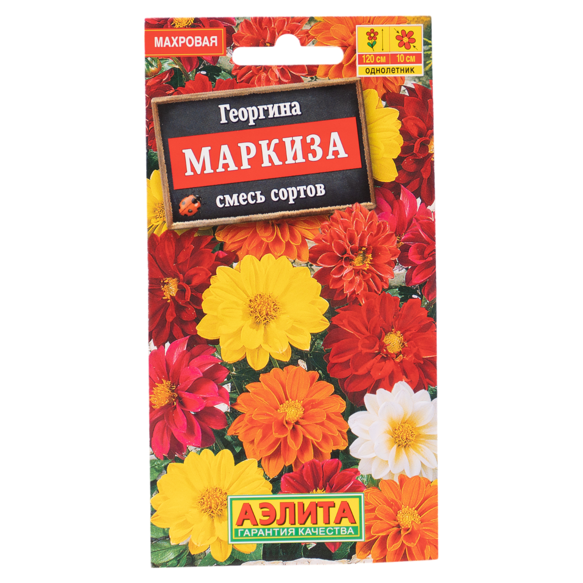 Изображение товара Семена цветов Аэлита георгина Маркиза 10 шт.