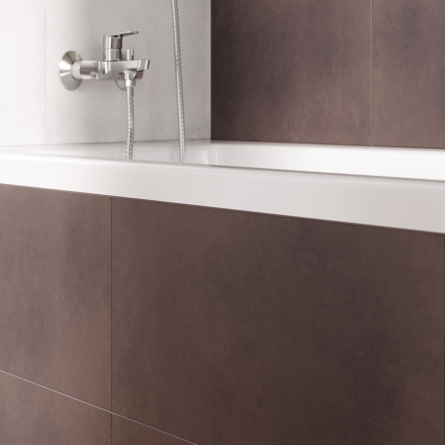 Изображение товара Плитка настенная Cersanit Cascada 29.8x59.8 см коричневая матовая